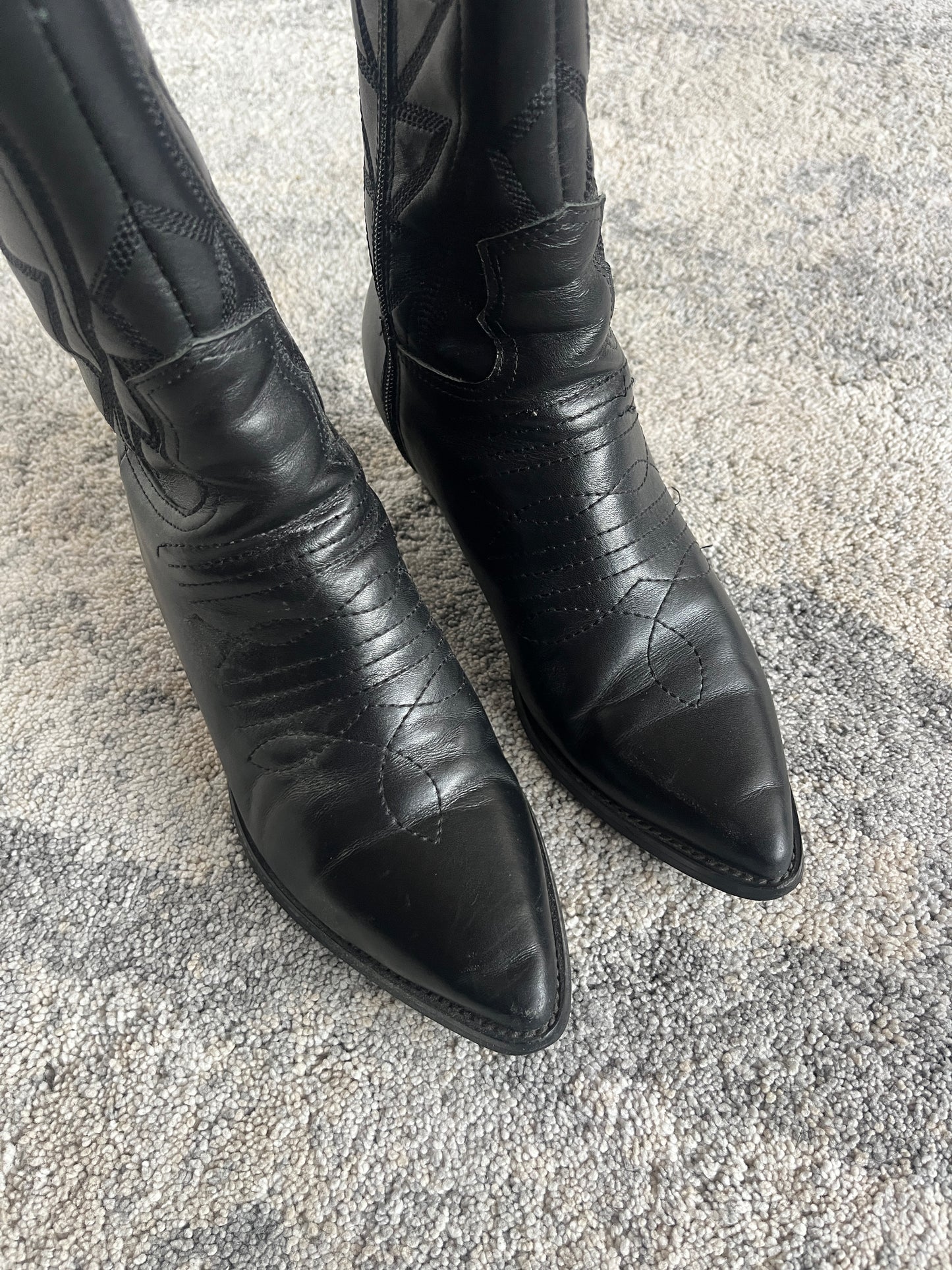 Dior 2000's leather santiag "J'ADIOR"