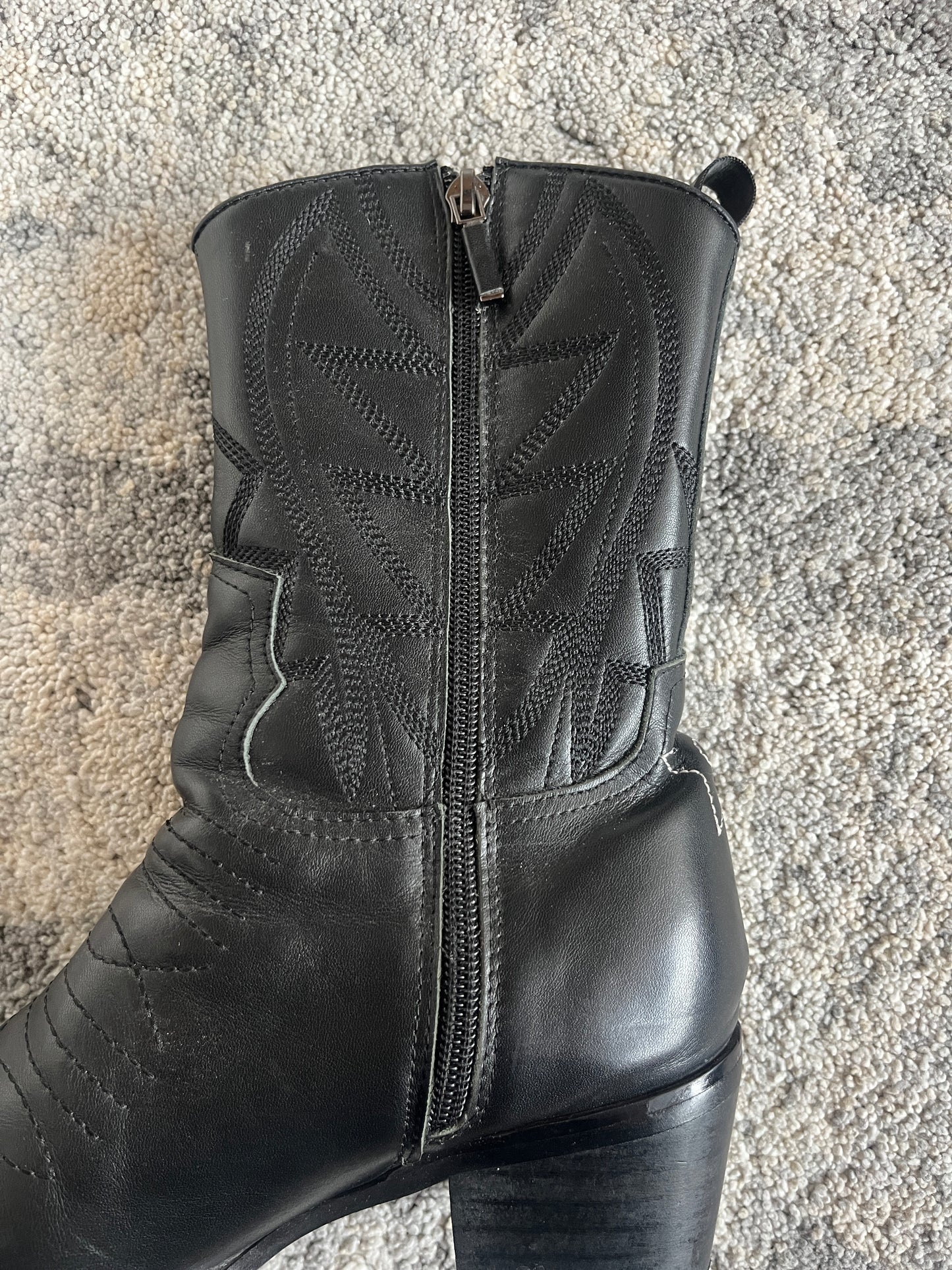 Dior 2000's leather santiag "J'ADIOR"