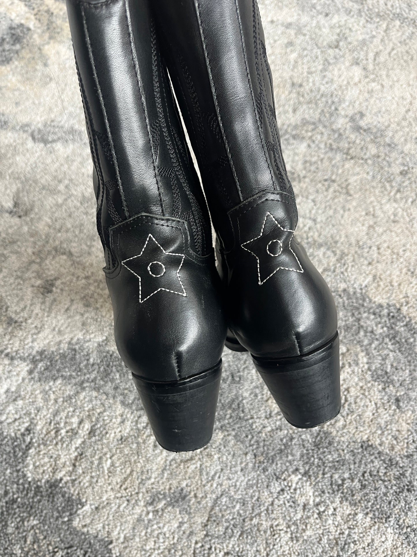 Dior 2000's leather santiag "J'ADIOR"