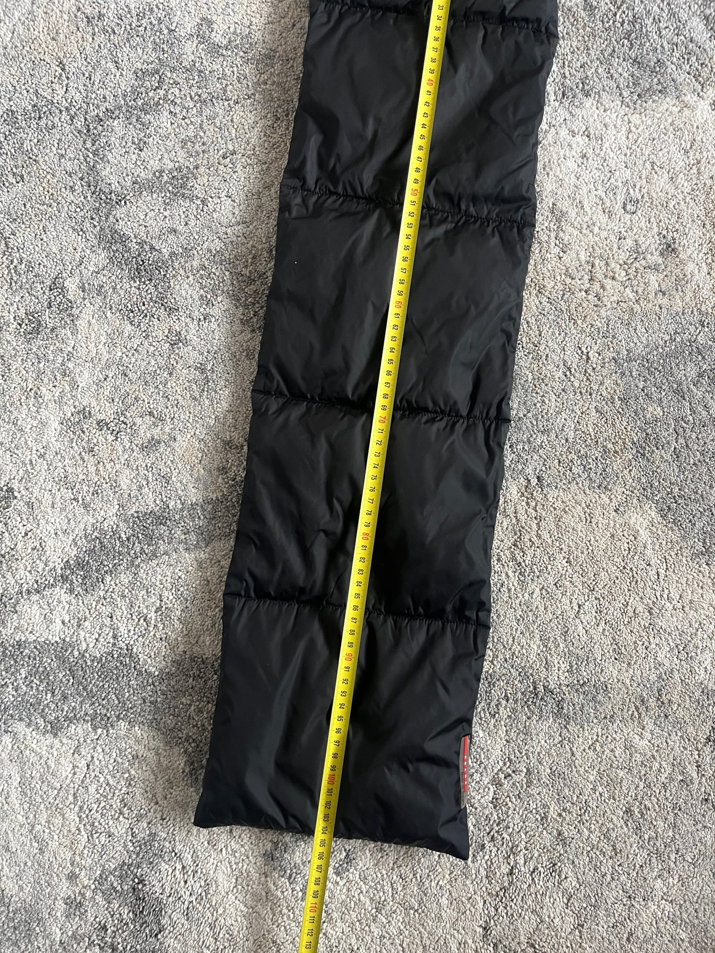 Prada FW1999 nylon magnet scarf