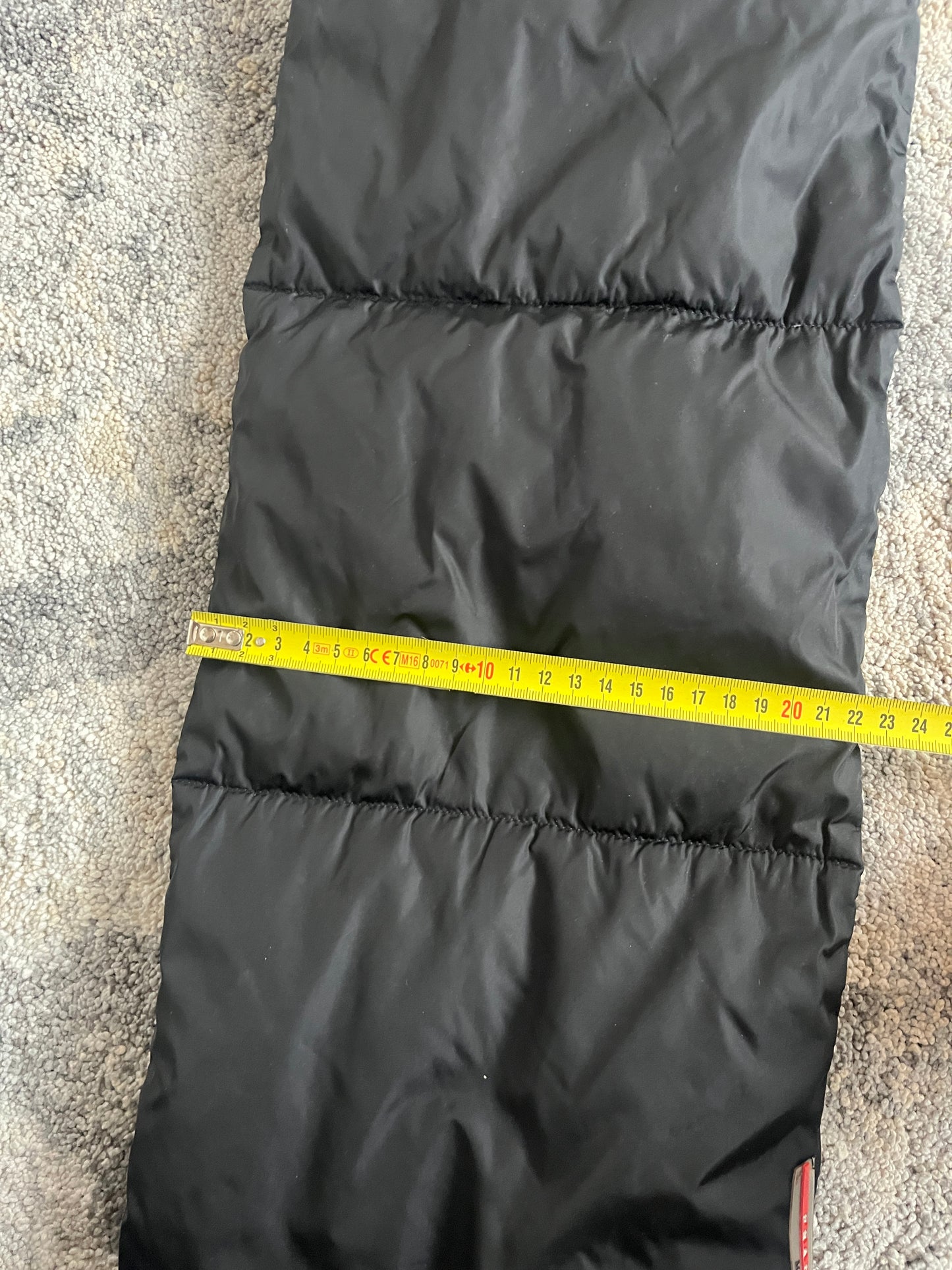 Prada FW1999 nylon magnet scarf