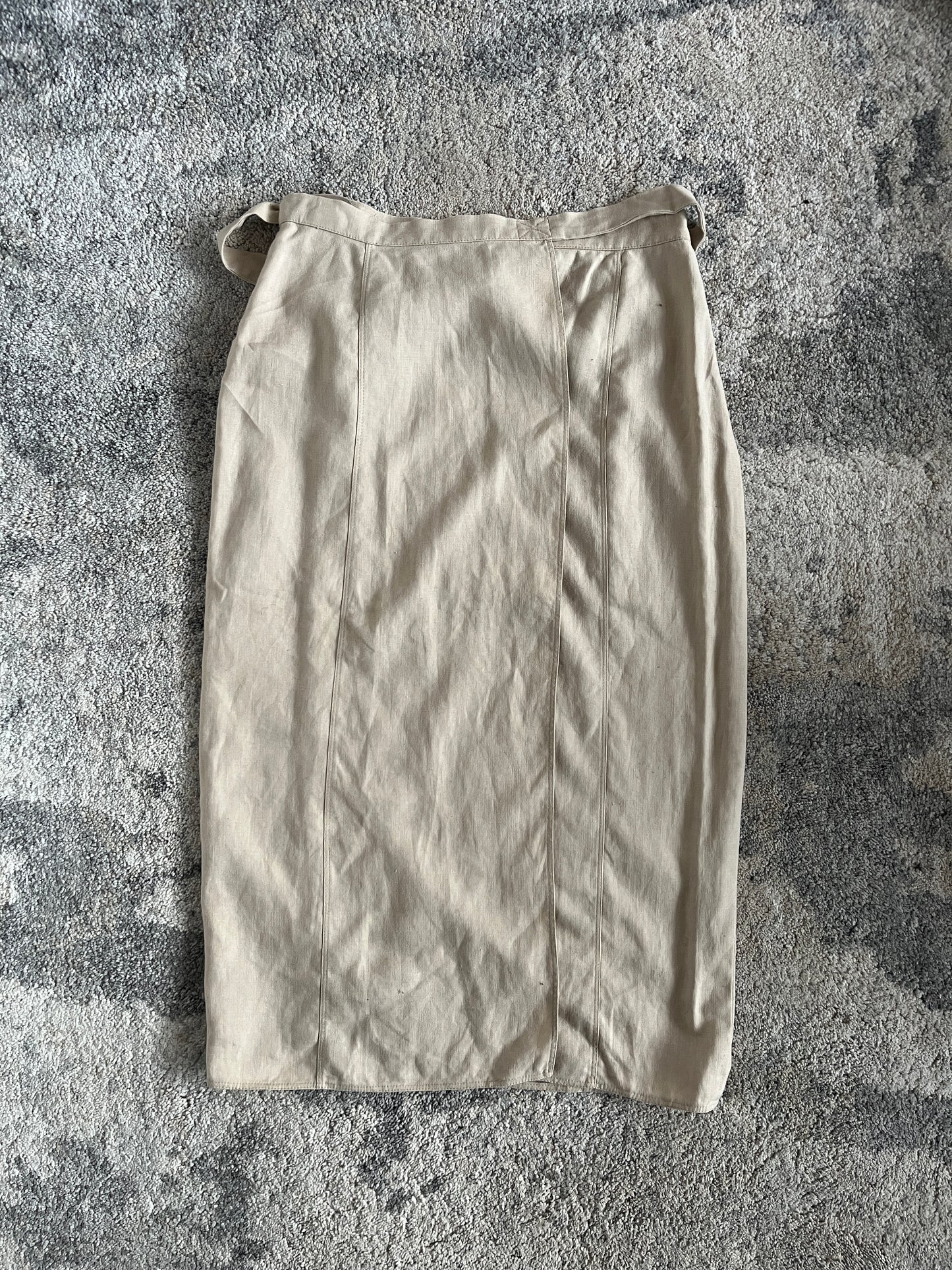 Prada SS1993 cotton wallet skirt