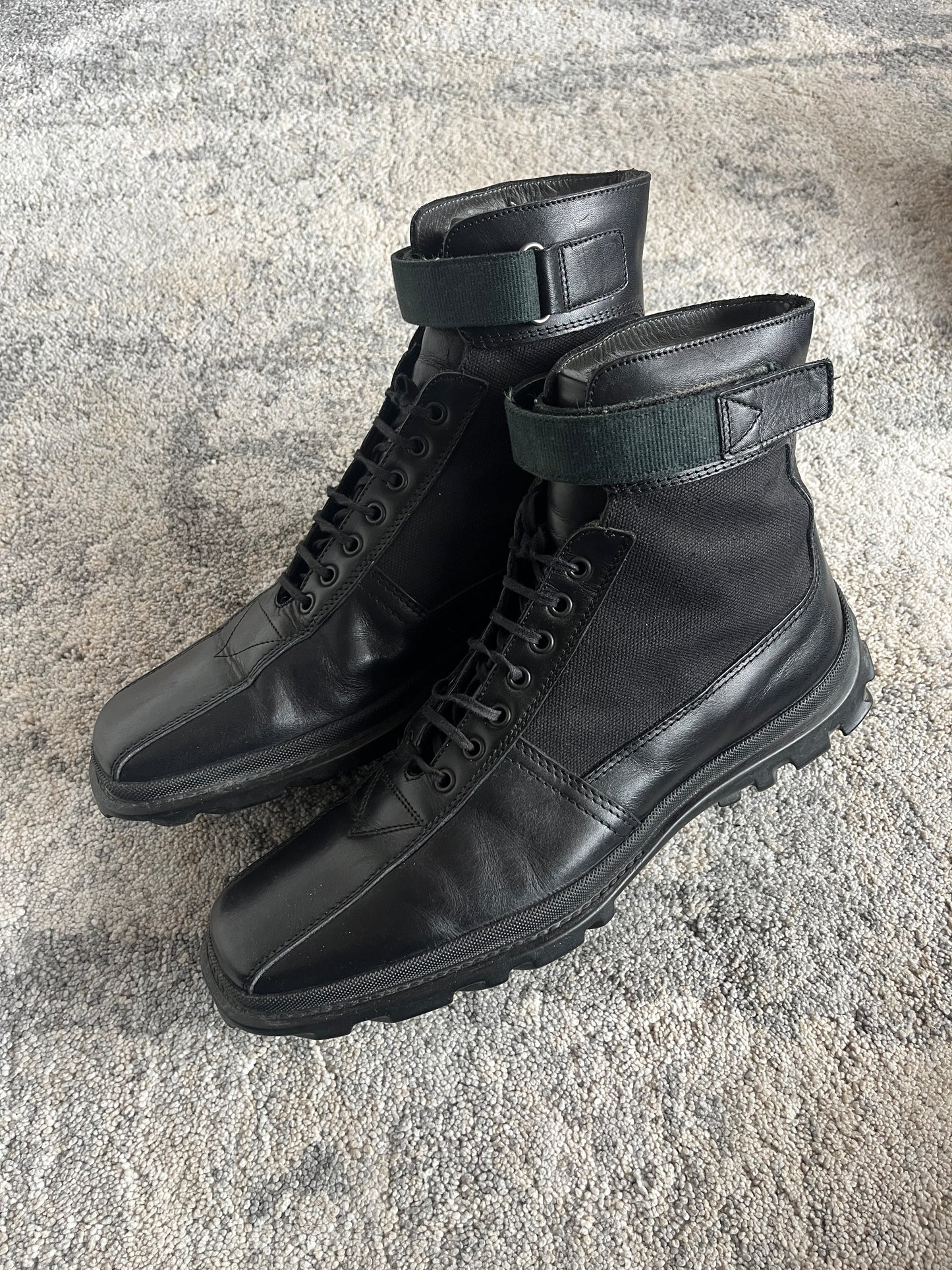 Miu Miu 2001 high velcro trainers