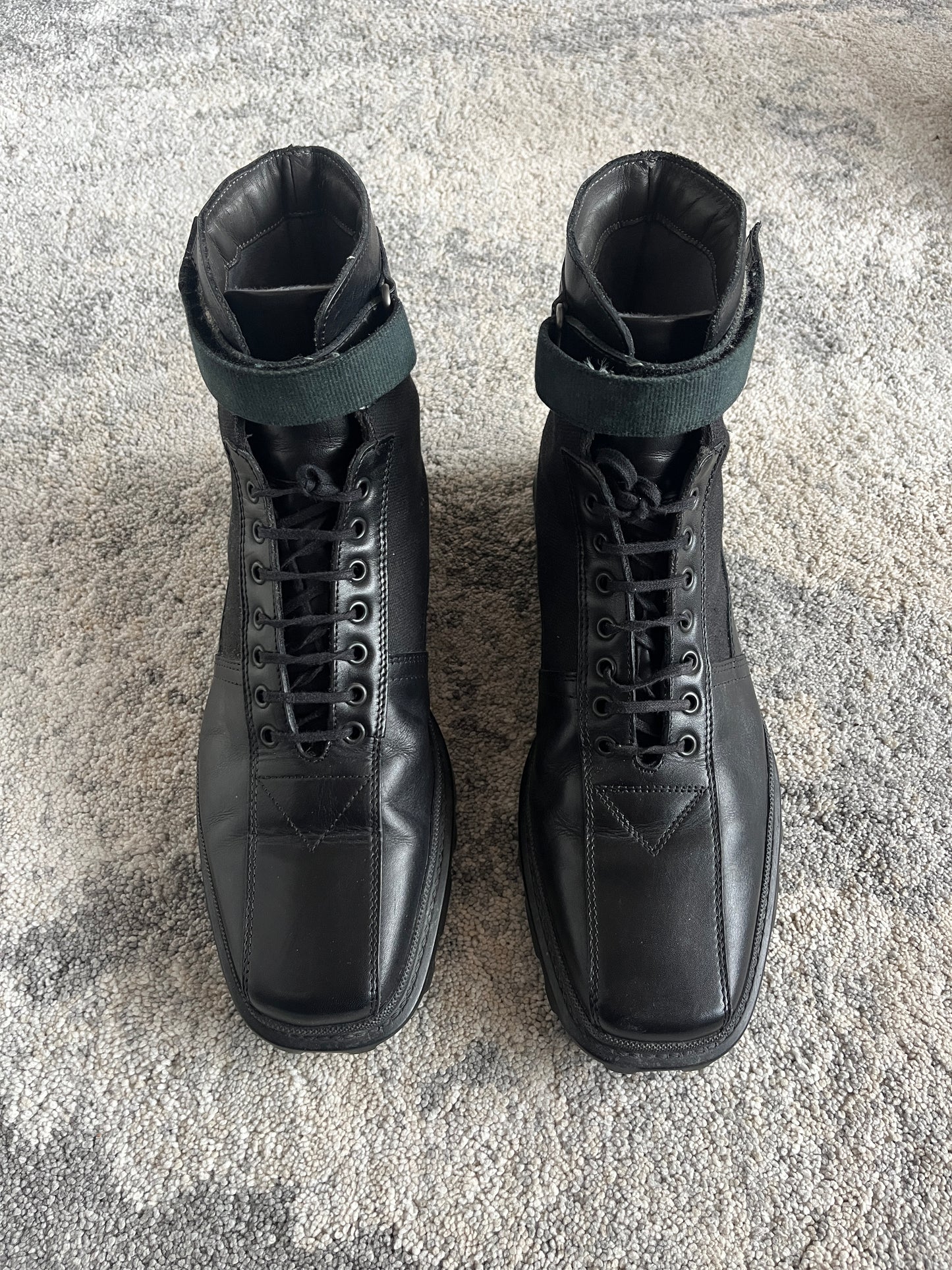 Miu Miu 2001 high velcro trainers