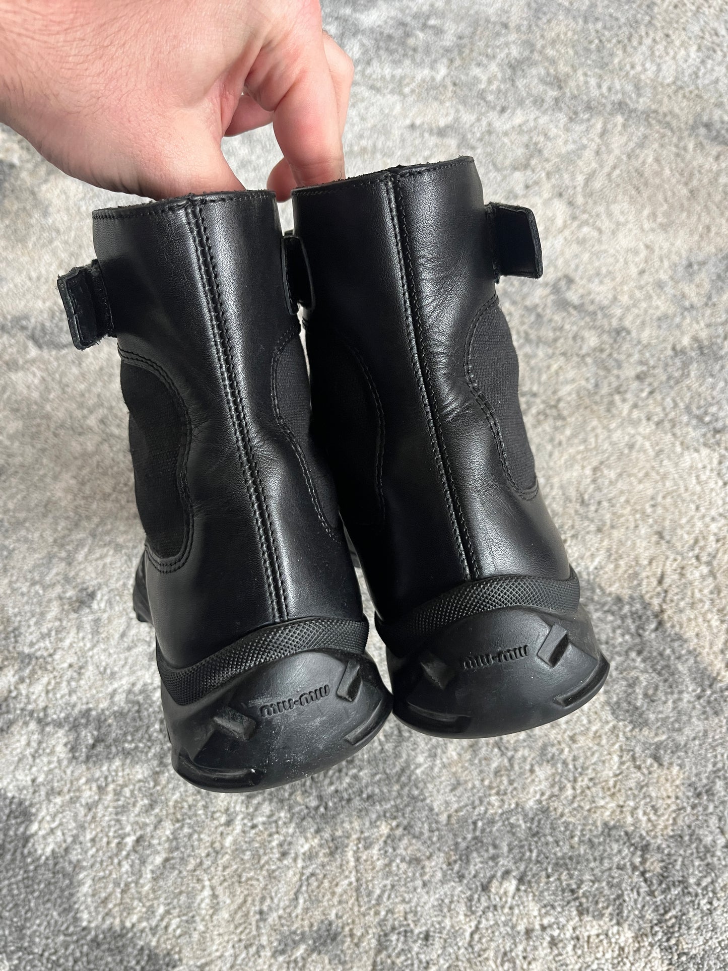 Miu Miu 2001 high velcro trainers