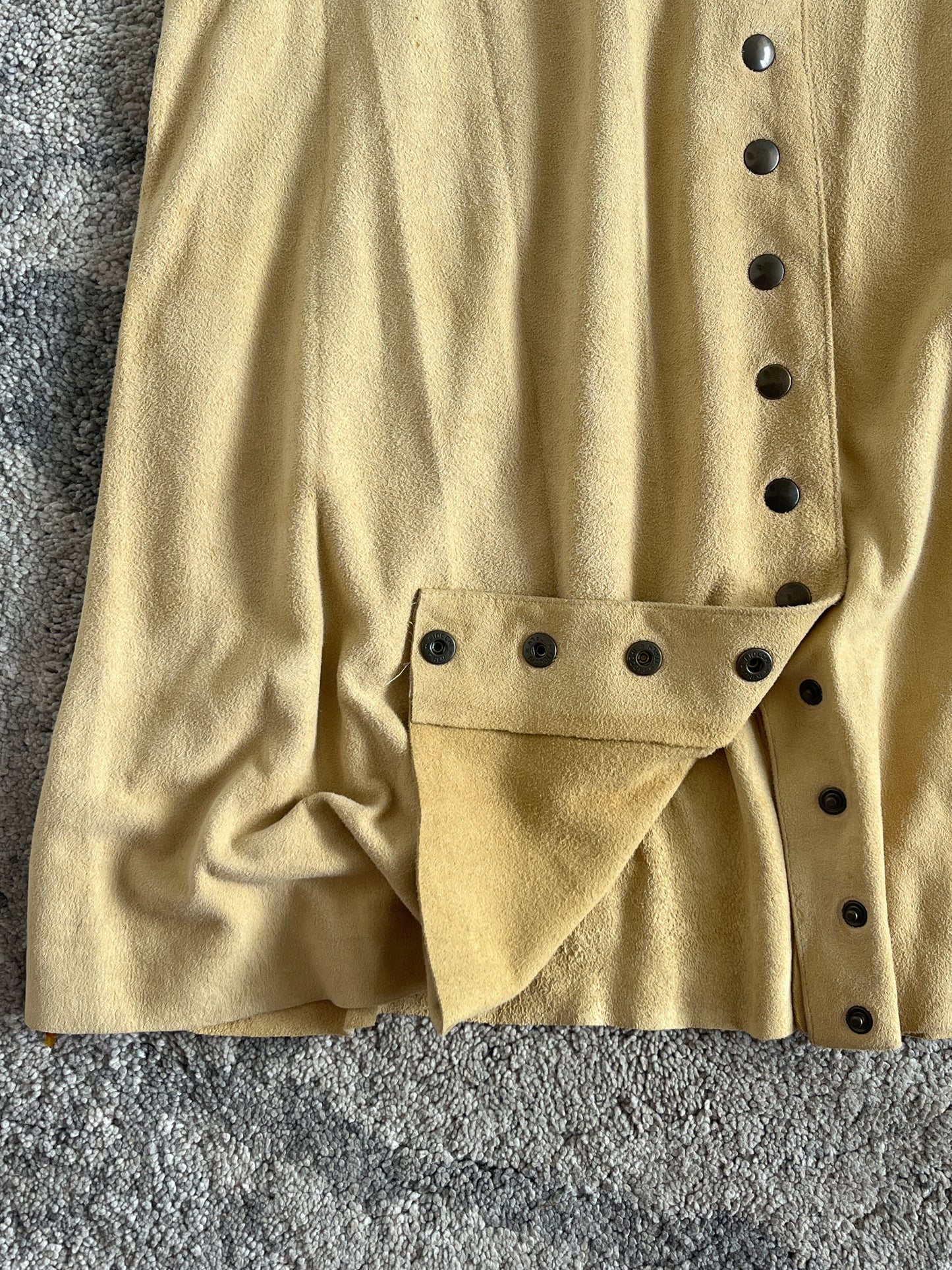 Miu Miu SS1993 suede dress