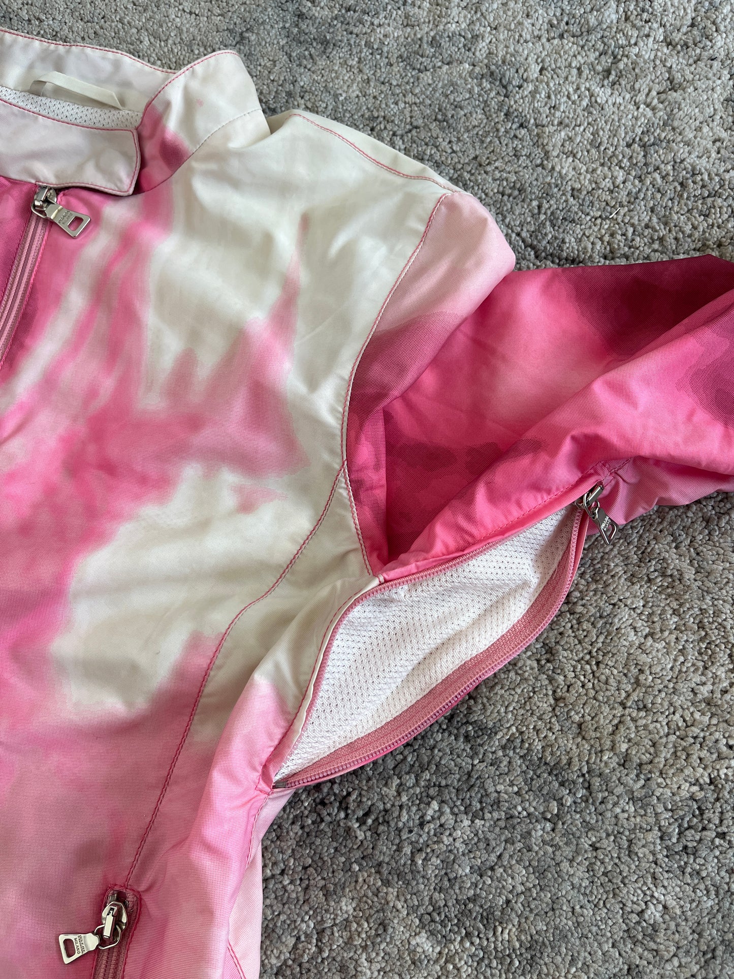 Prada SS2000 nylon print jacket