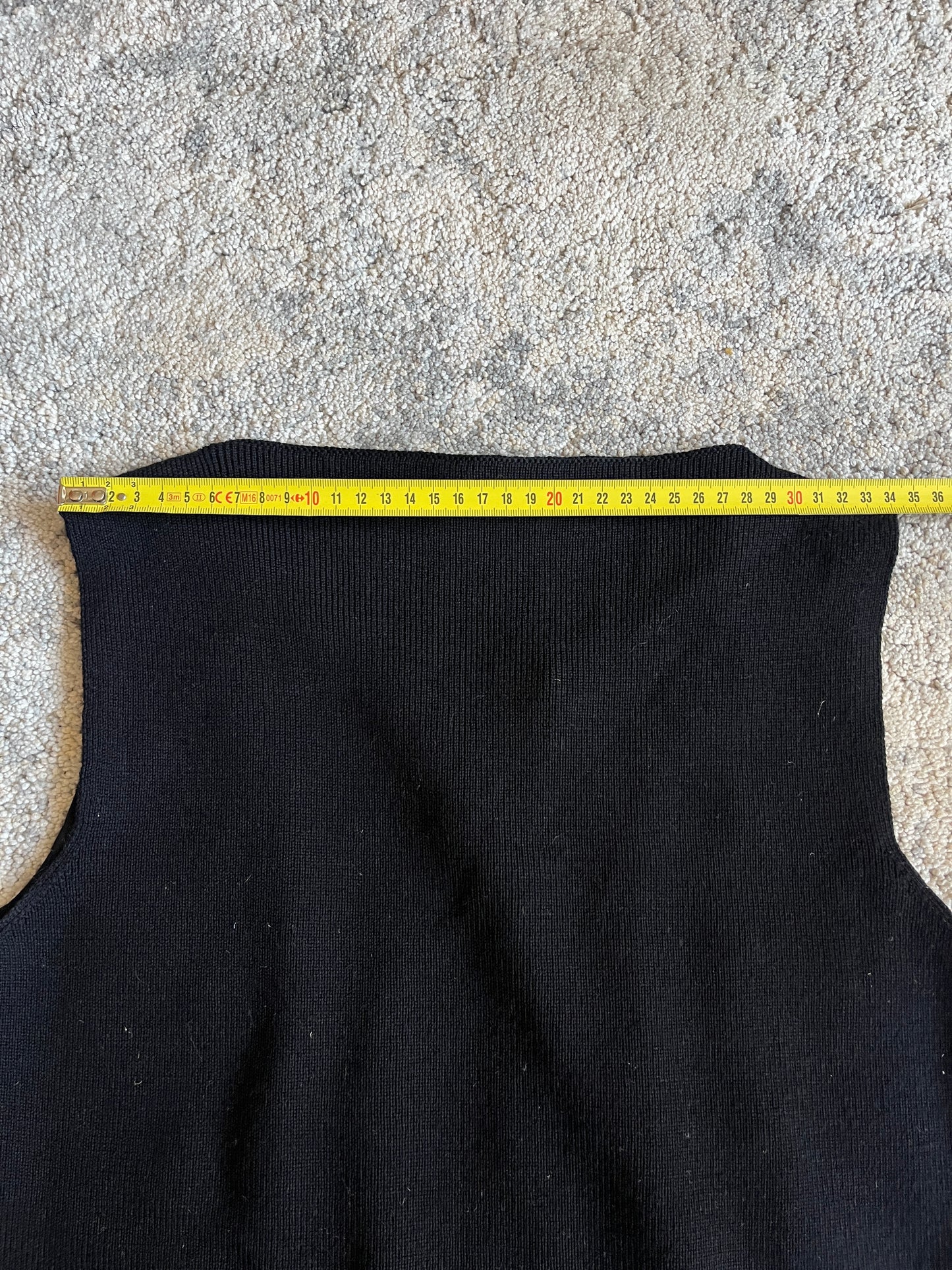 Prada FW1999 fur & wool tank top