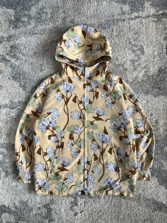 Prada 2008 resort silk flowers jacket