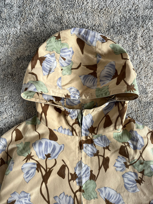 Prada 2008 resort silk flowers jacket