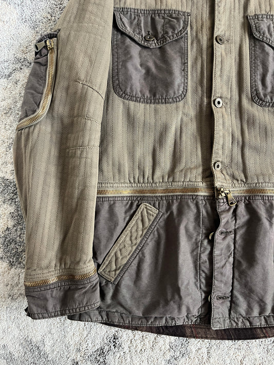 Dolce & Gabbana 2000's cotton convertible jacket
