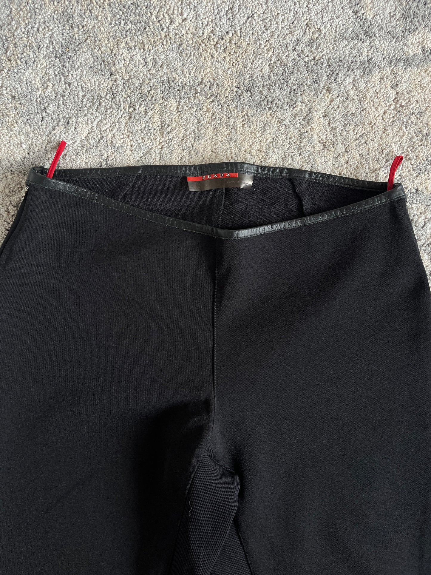 Prada FW2000 polyester pants