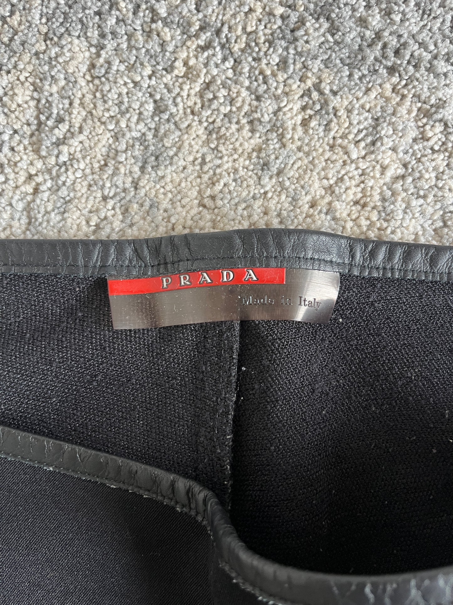 Prada FW2000 polyester pants