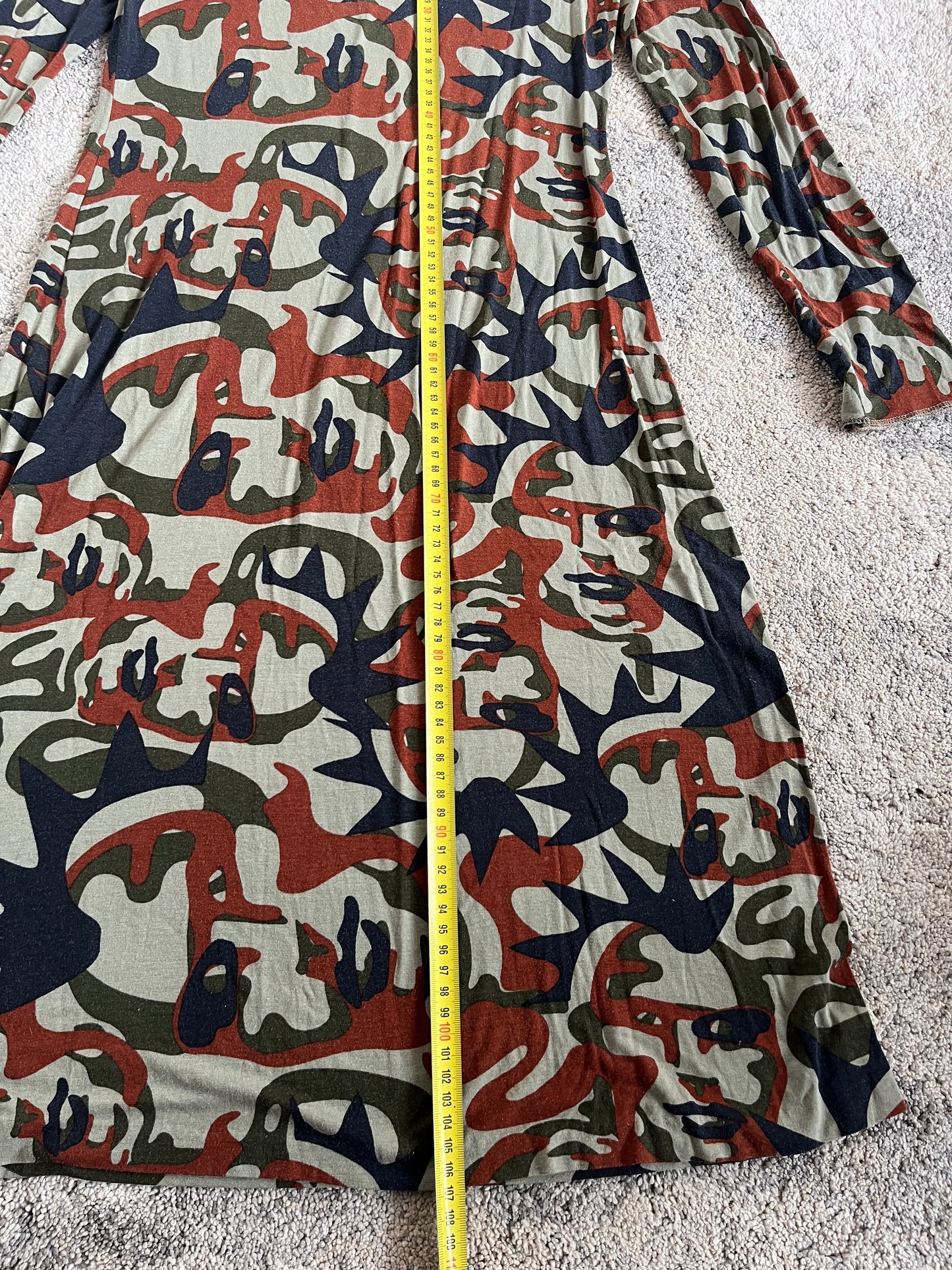 Jean Paul Gaultier 2000's camo dress