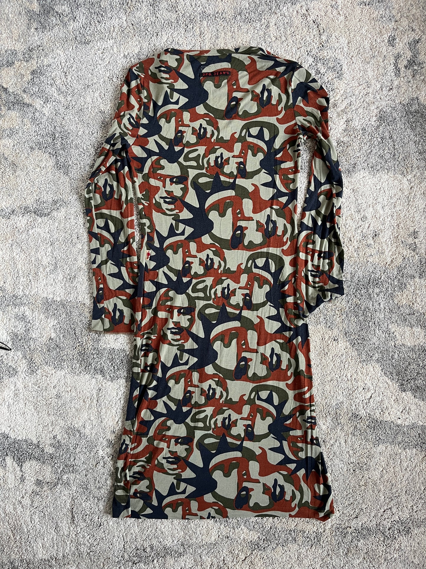 Jean Paul Gaultier 2000's camo dress