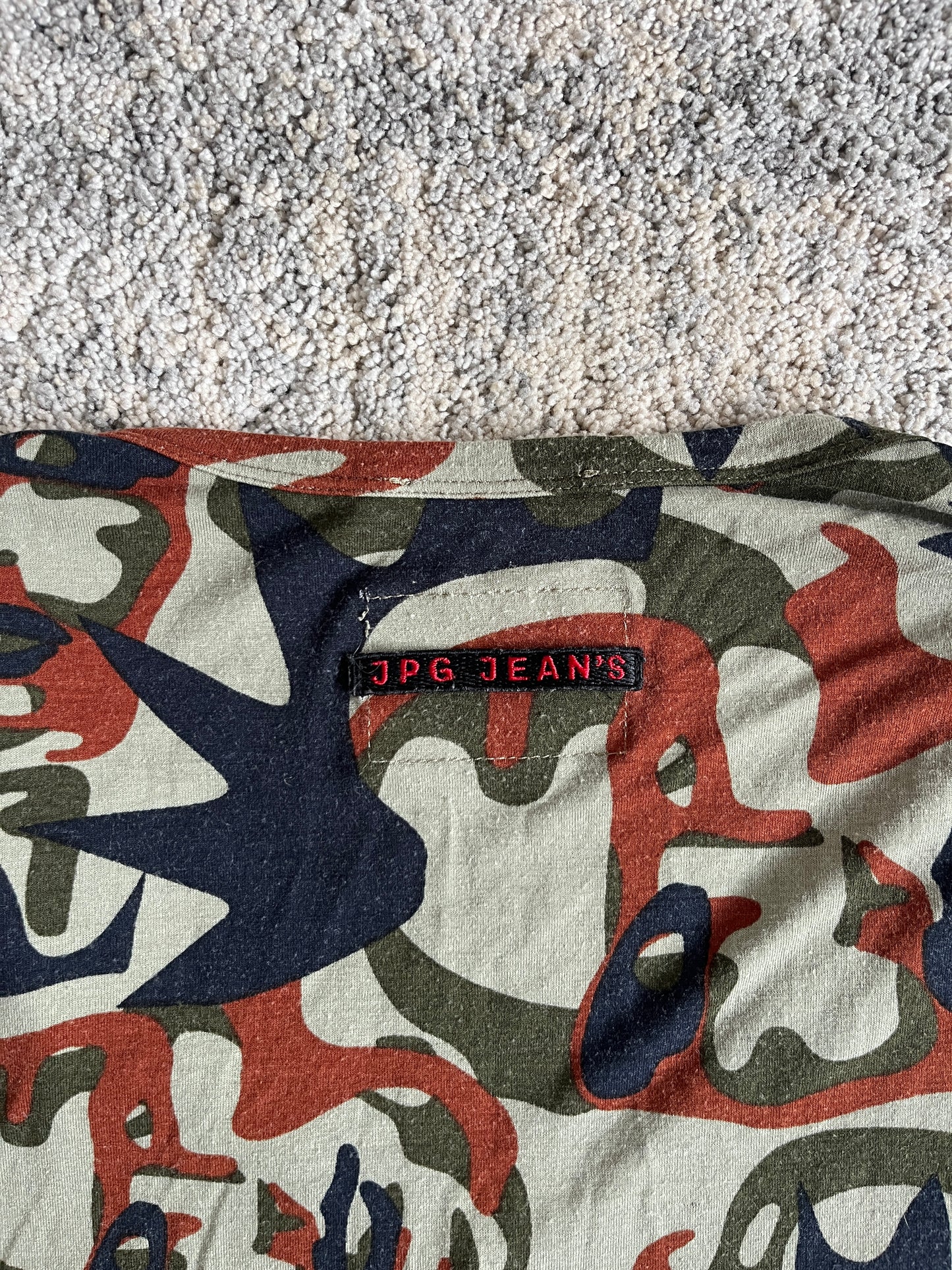 Jean Paul Gaultier 2000's camo dress