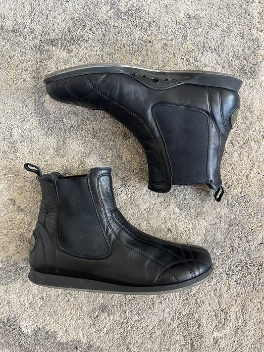 Miu Miu 2000's leather chelsea boots