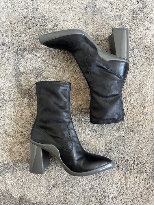 Prada 2010's leather heels boots