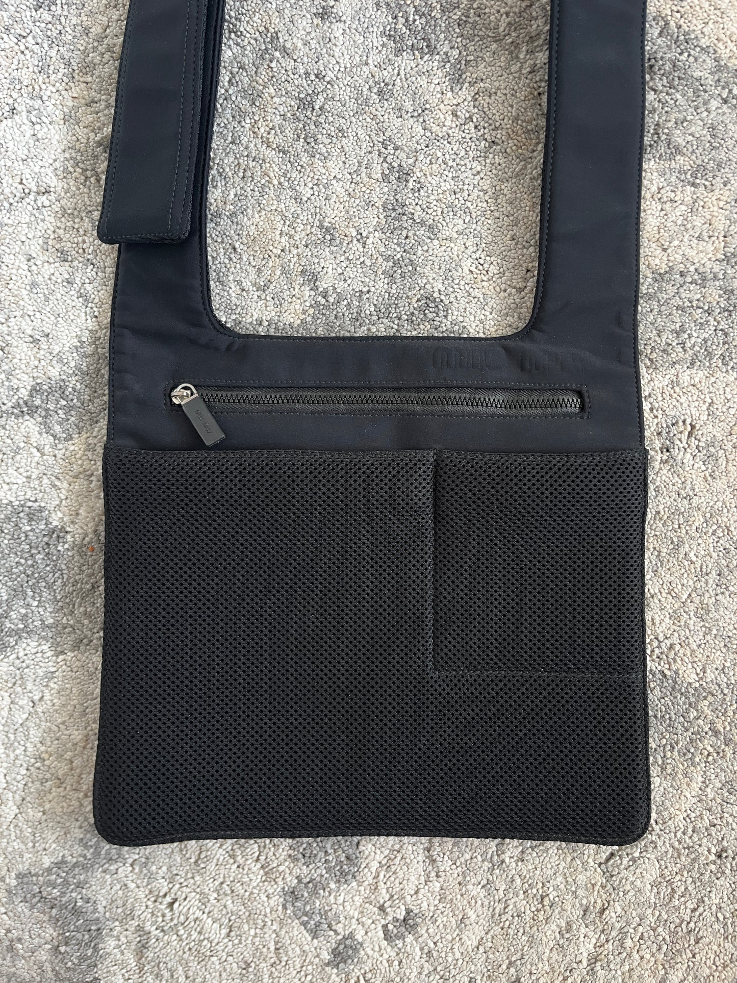 Miu Miu FW1999 neoprene & mesh bag