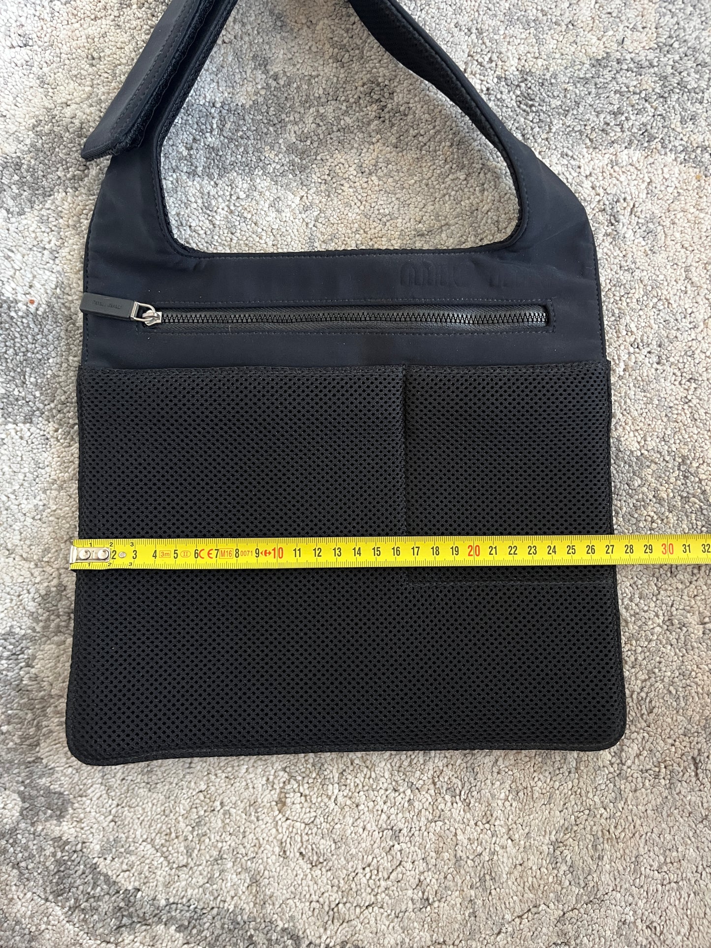 Miu Miu FW1999 neoprene & mesh bag
