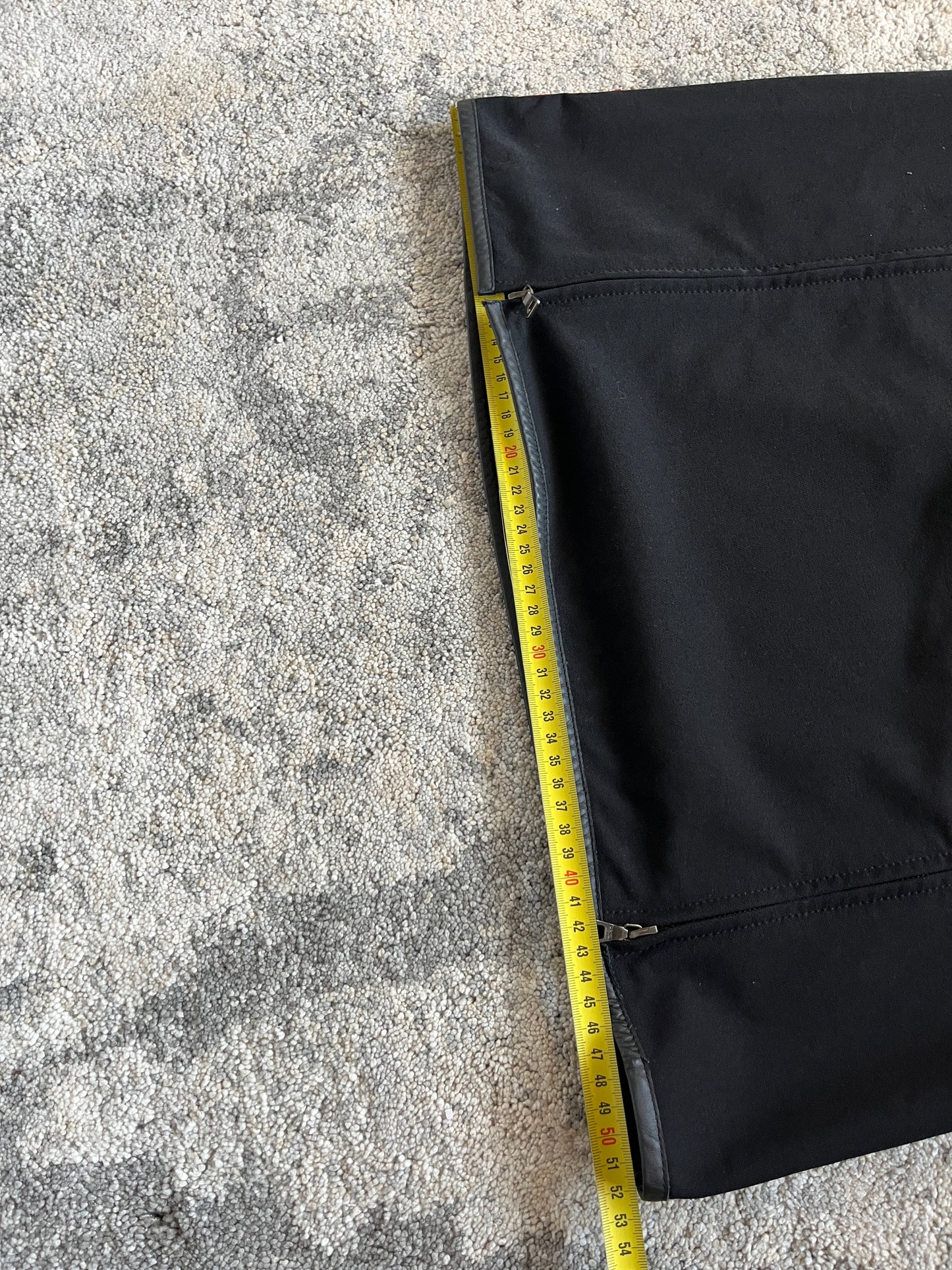 Prada 2000's cotton zip skirt