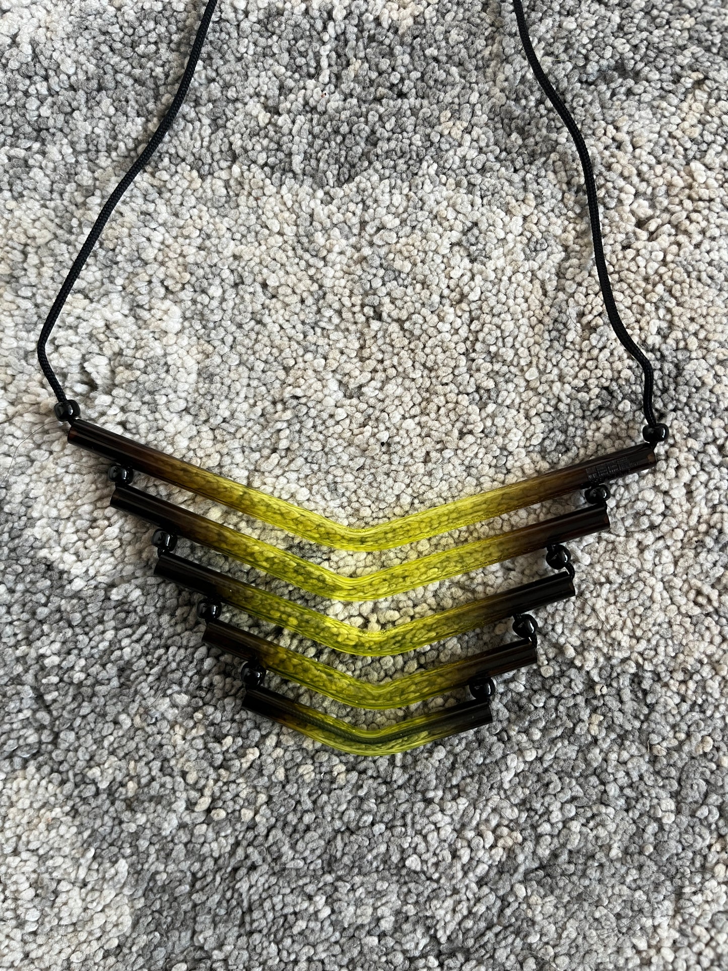 Issey Miyake 2000's plastic collar