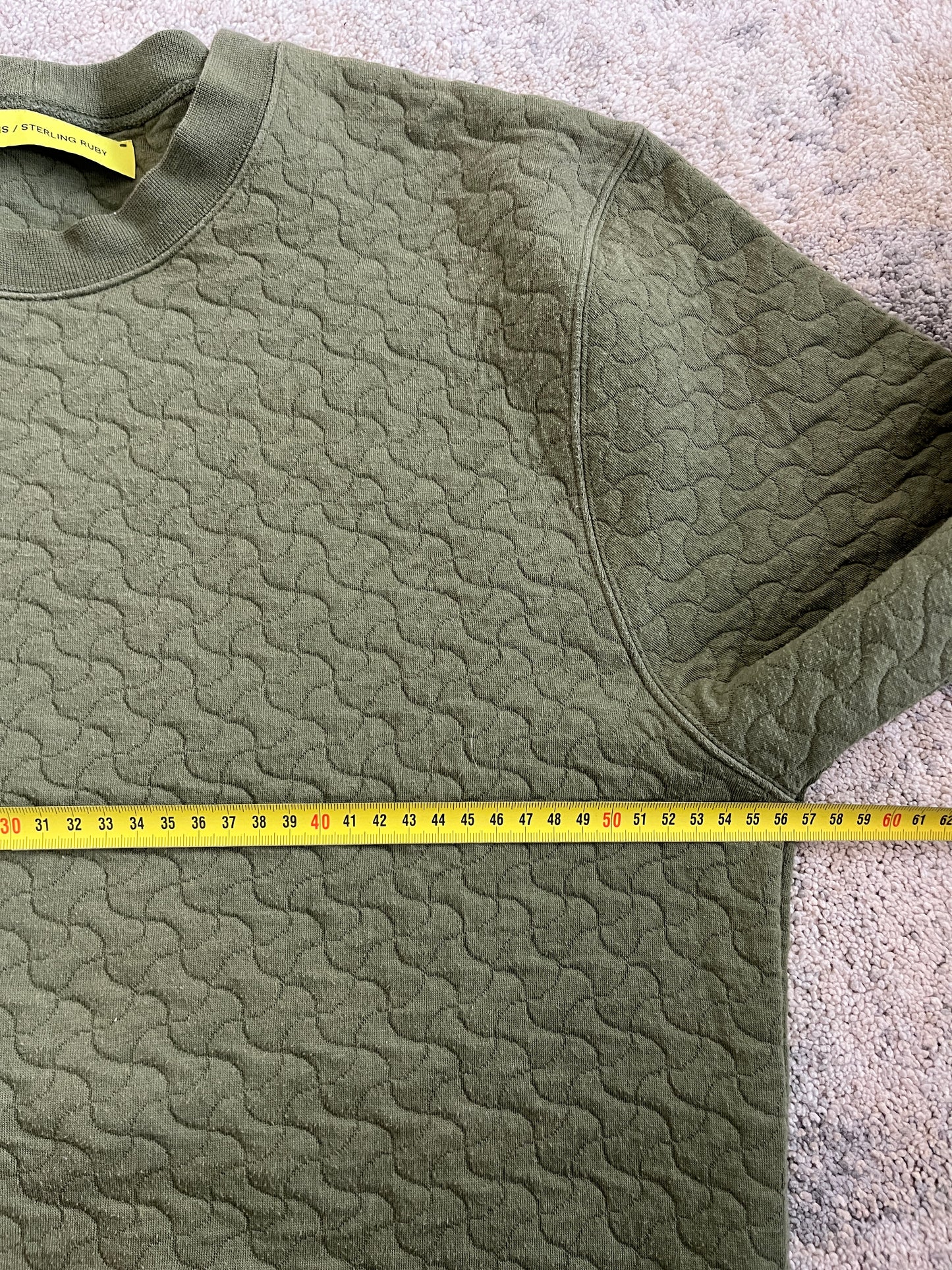 Raf Simons X Sterling Ruby "Fathers" crewneck