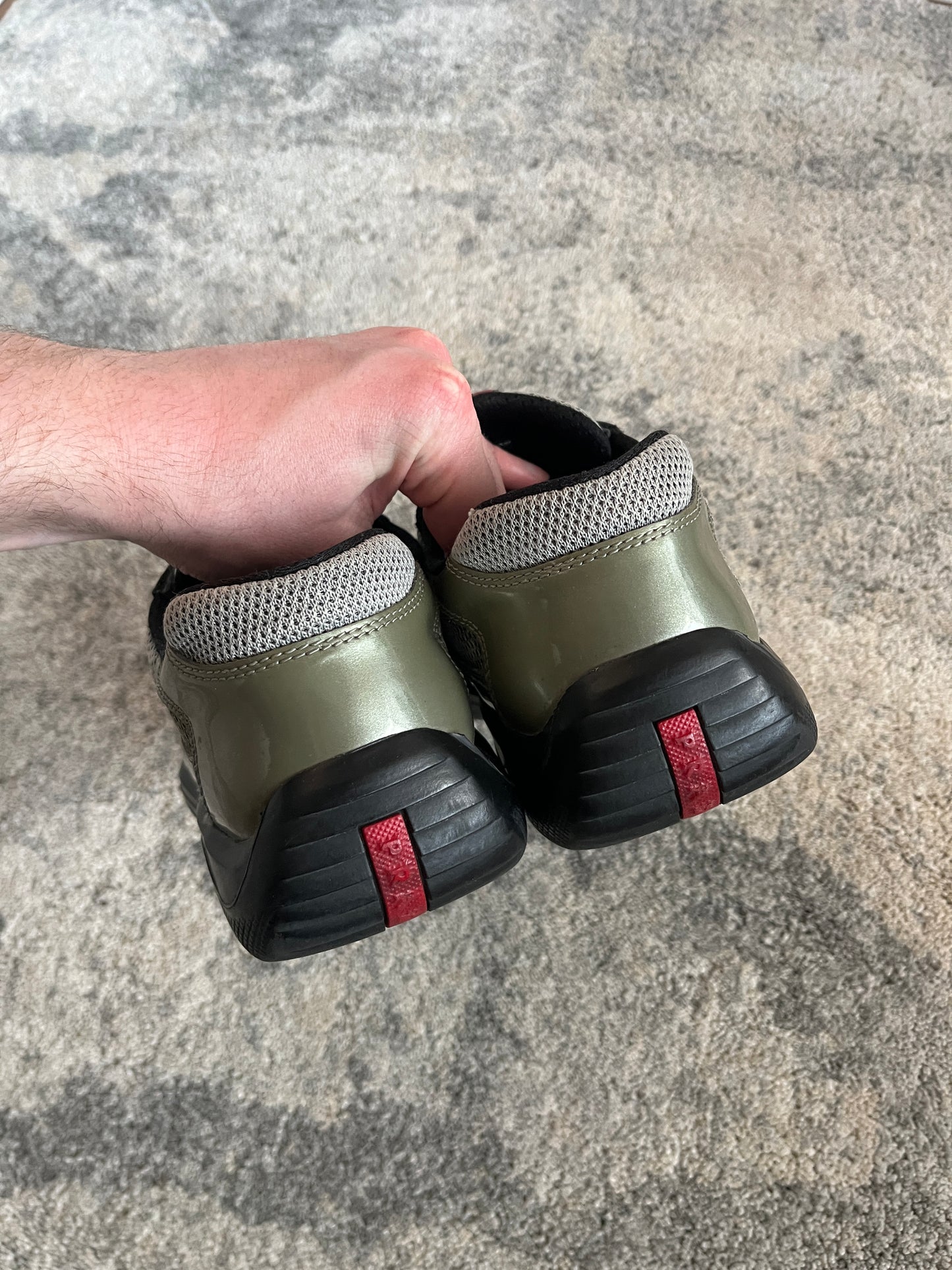 Prada 2000's america cup trainers