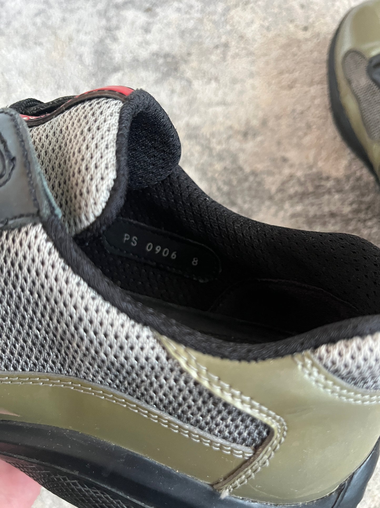 Prada 2000's america cup trainers