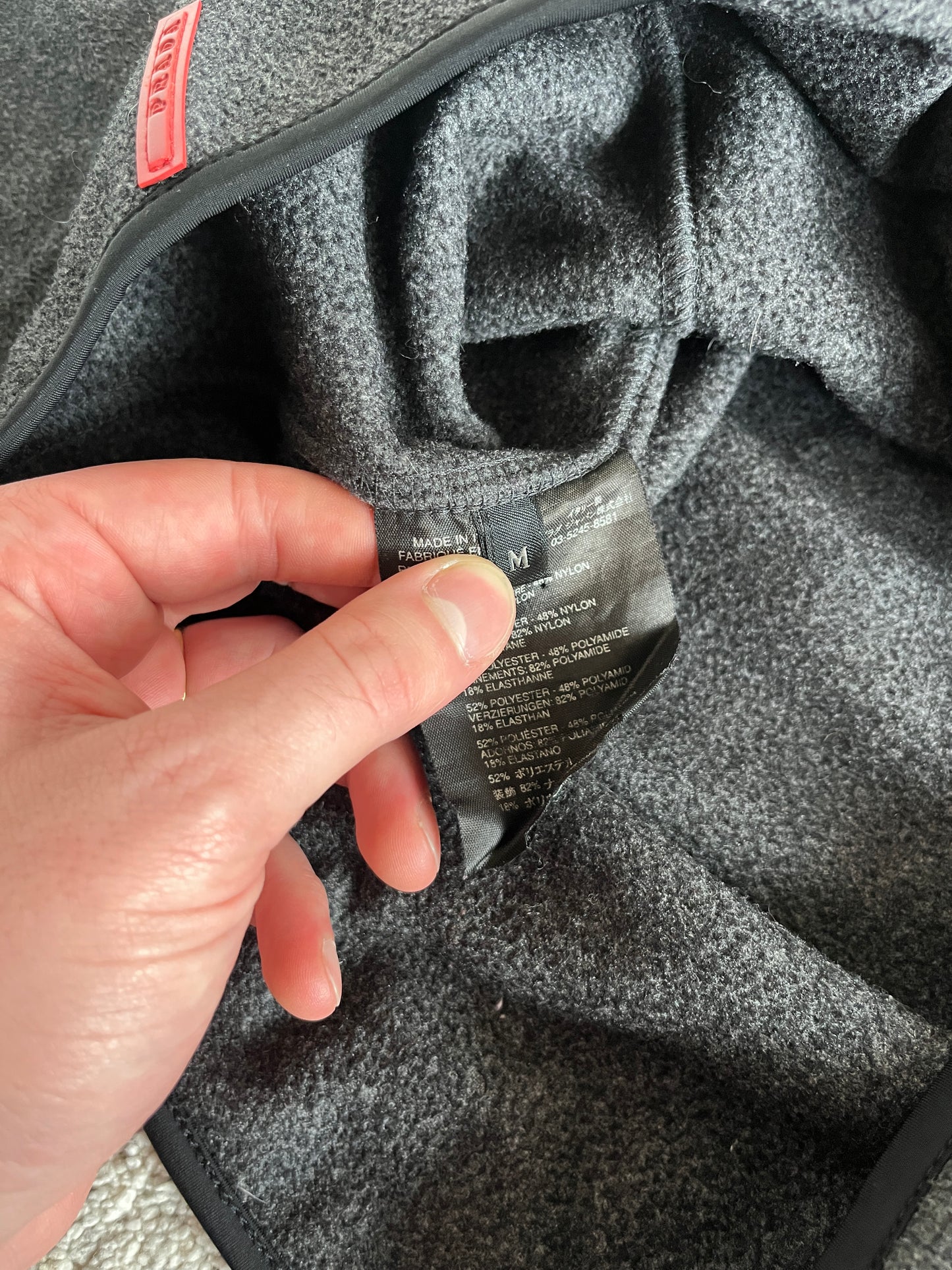 Prada 1999 ninja fleece