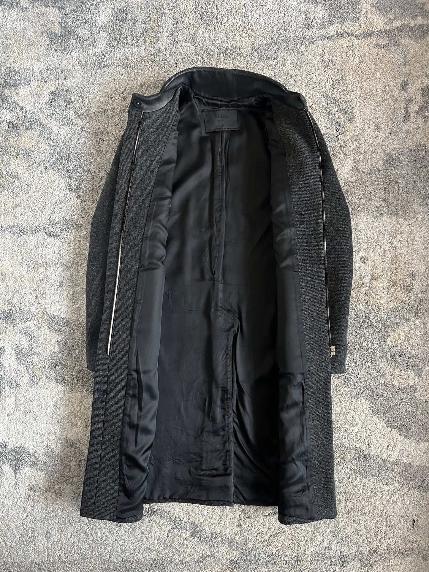 Prada 1999 wool long coat