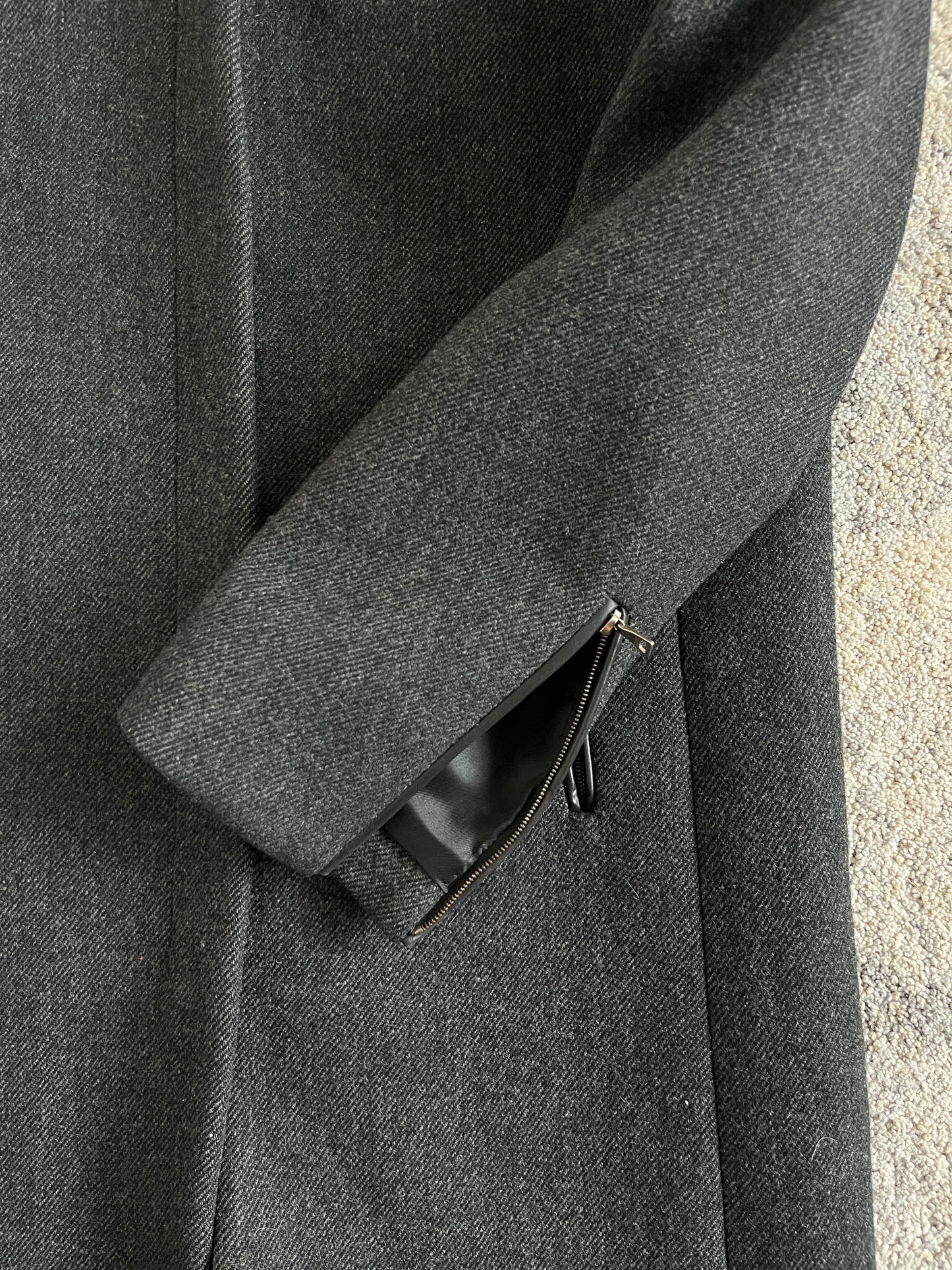 Prada 1999 wool long coat