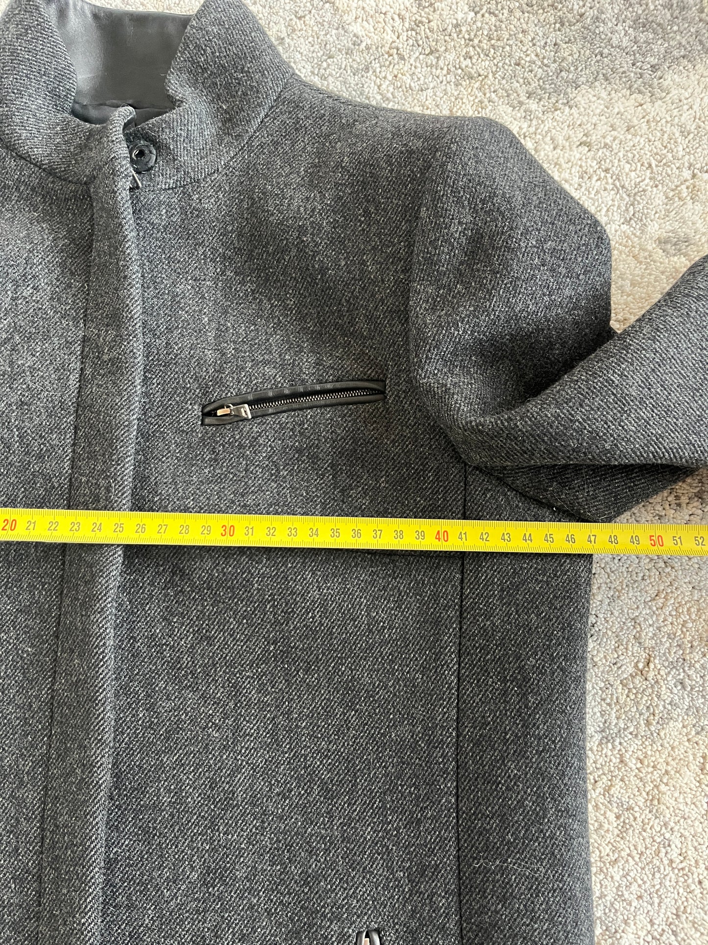Prada 1999 wool long coat