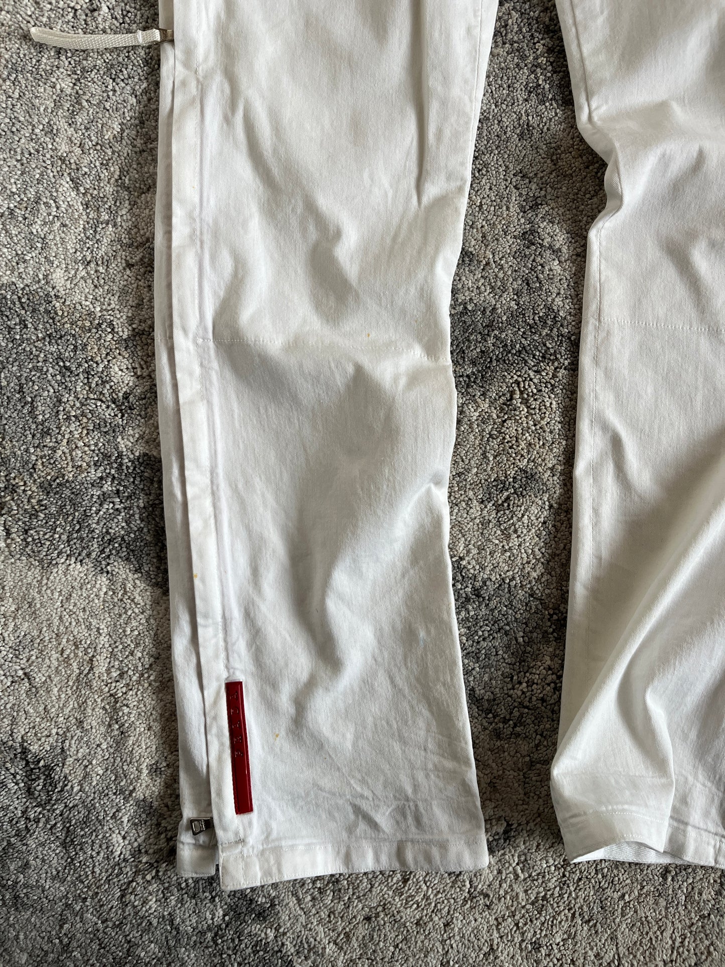 Prada 2000 cotton technical pants