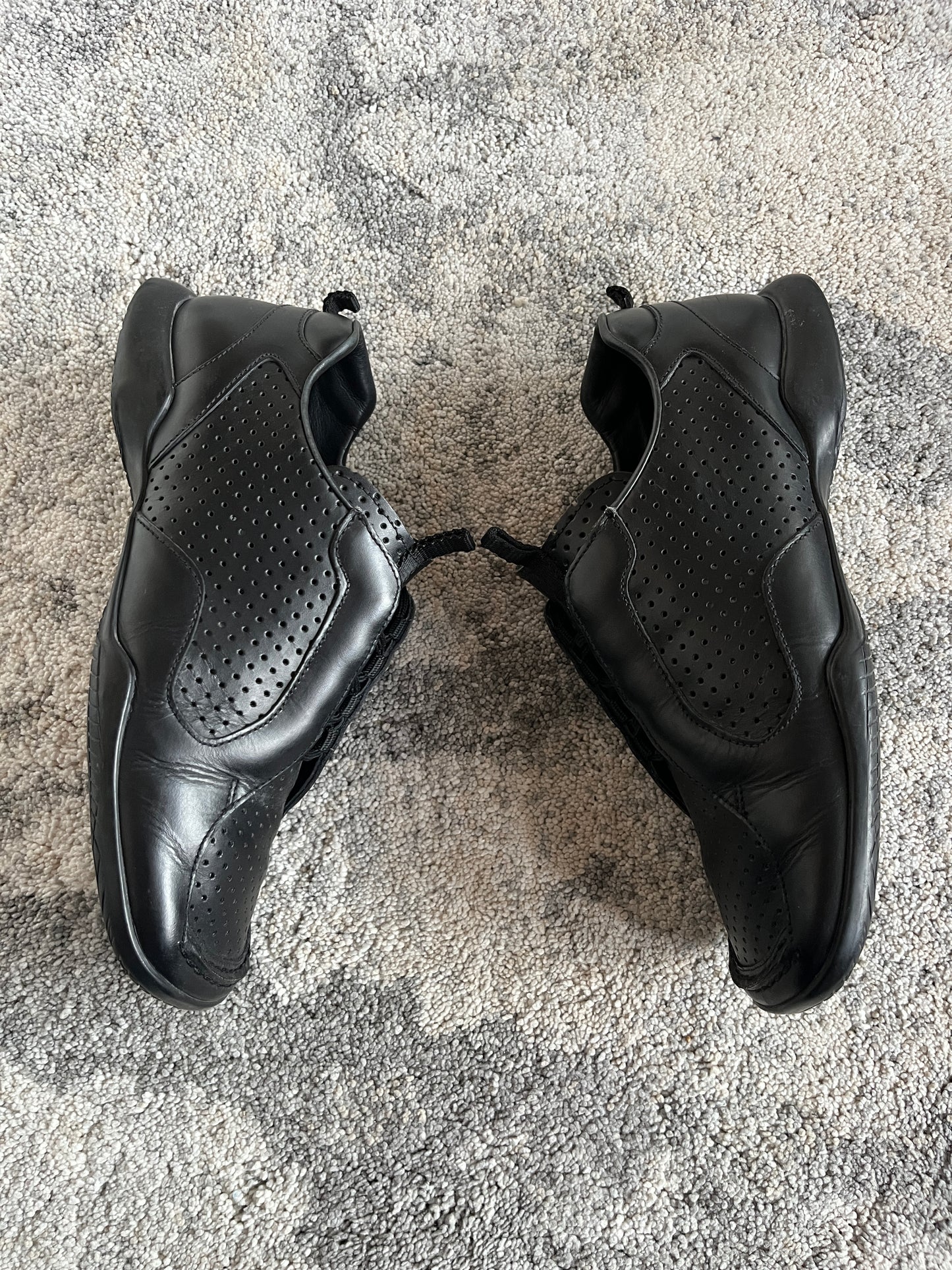 Prada SS2000 leather perfored trainers