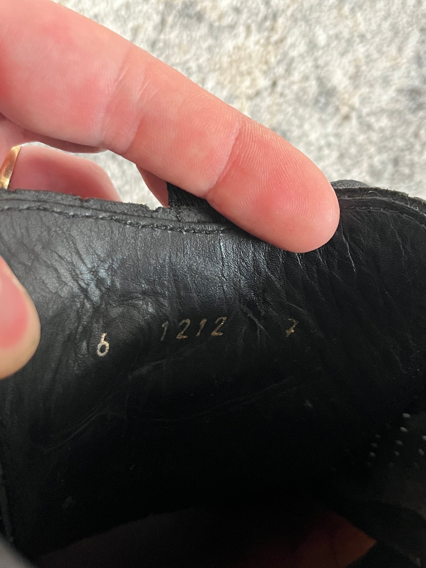 Prada SS2000 leather perfored trainers