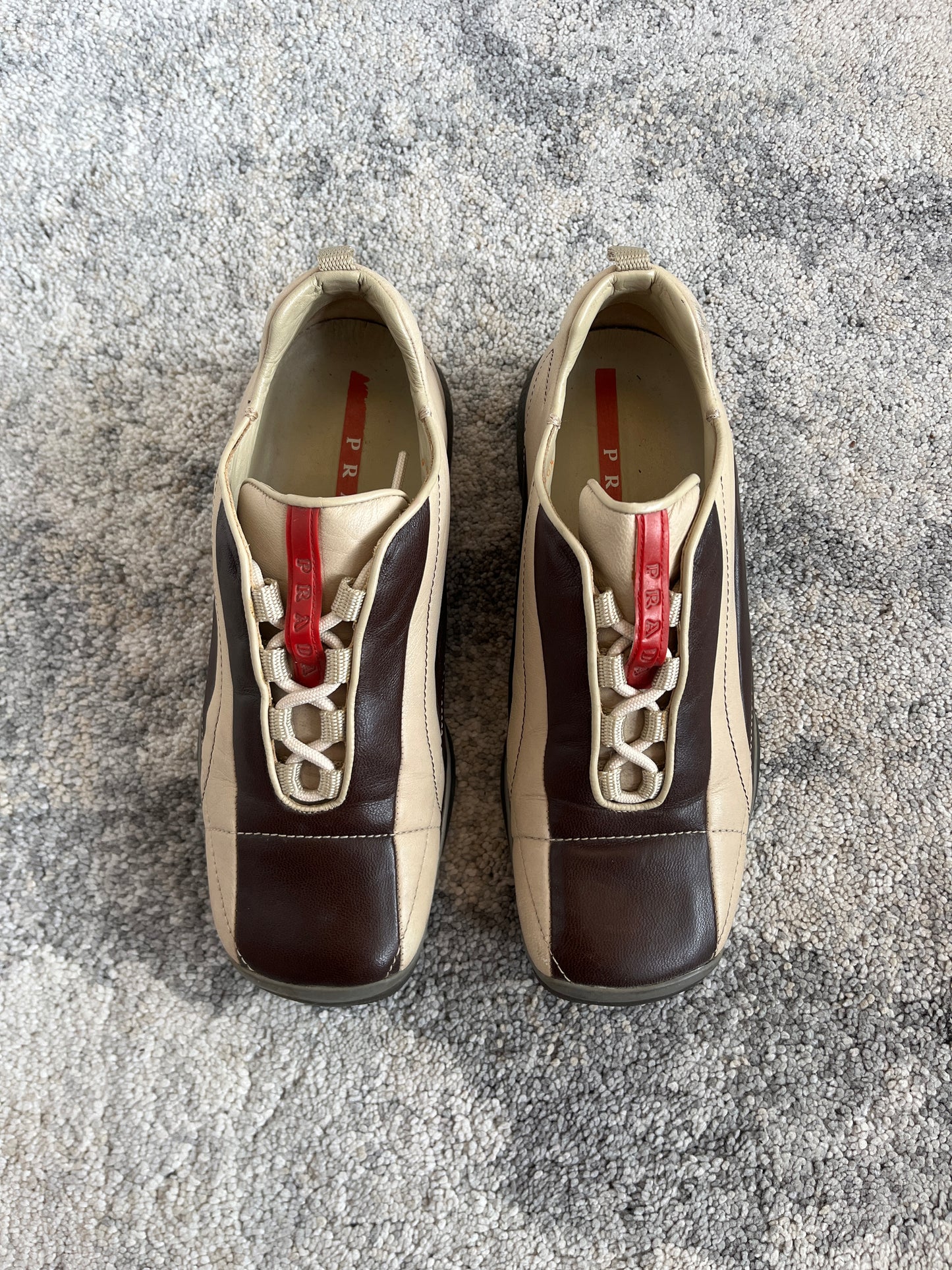 Prada SS2001 leather trainers