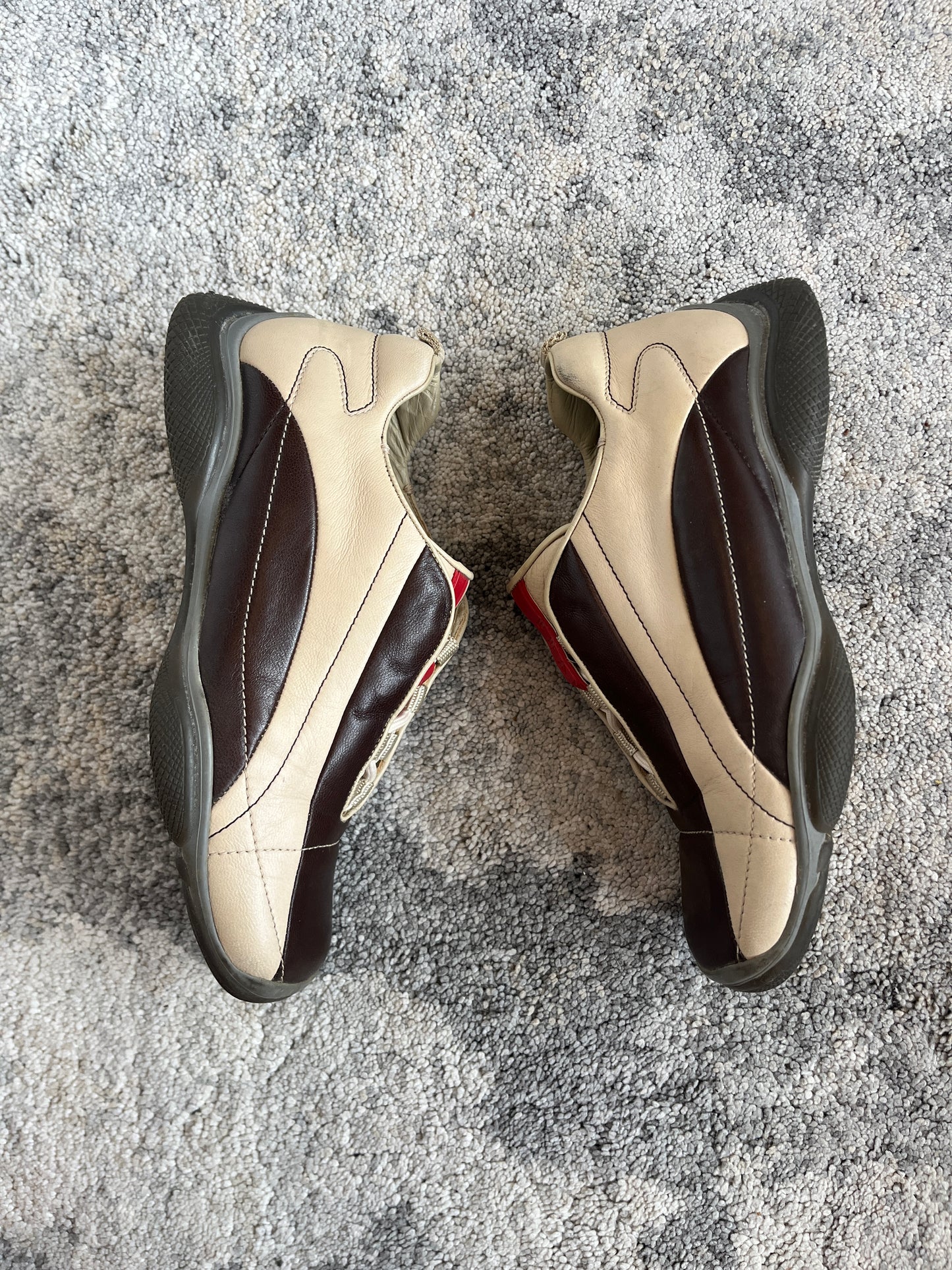 Prada SS2001 leather trainers