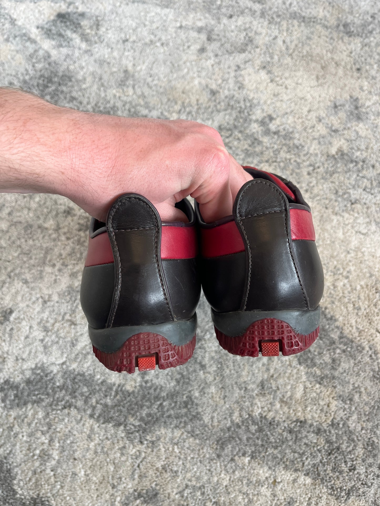 Prada FW2000 leather trainers