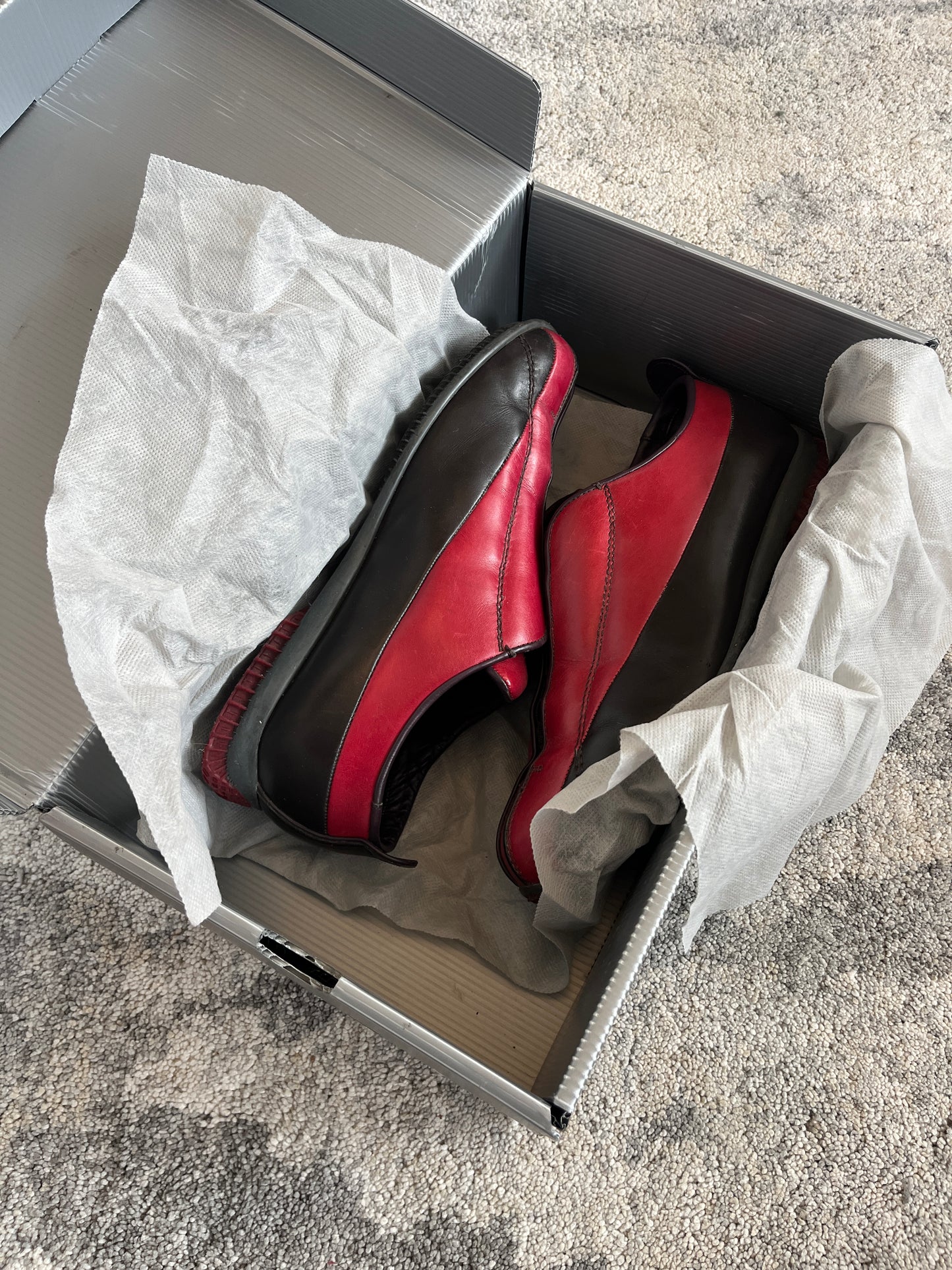 Prada FW2000 leather trainers