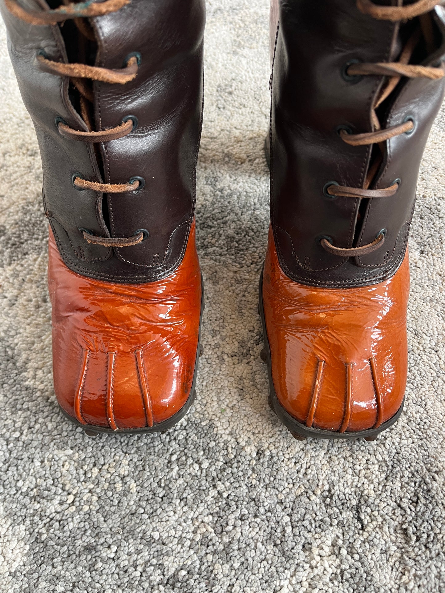 Miu Miu FW1999 patent heels high boots