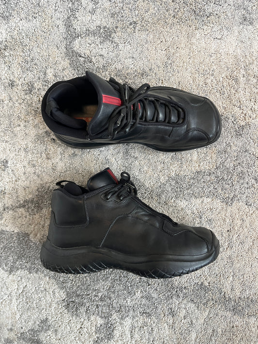 Prada FW1999 vibram soles leather trainers