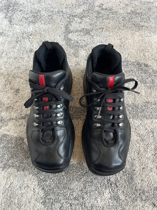 Prada FW1999 hiking vibram soles trainers