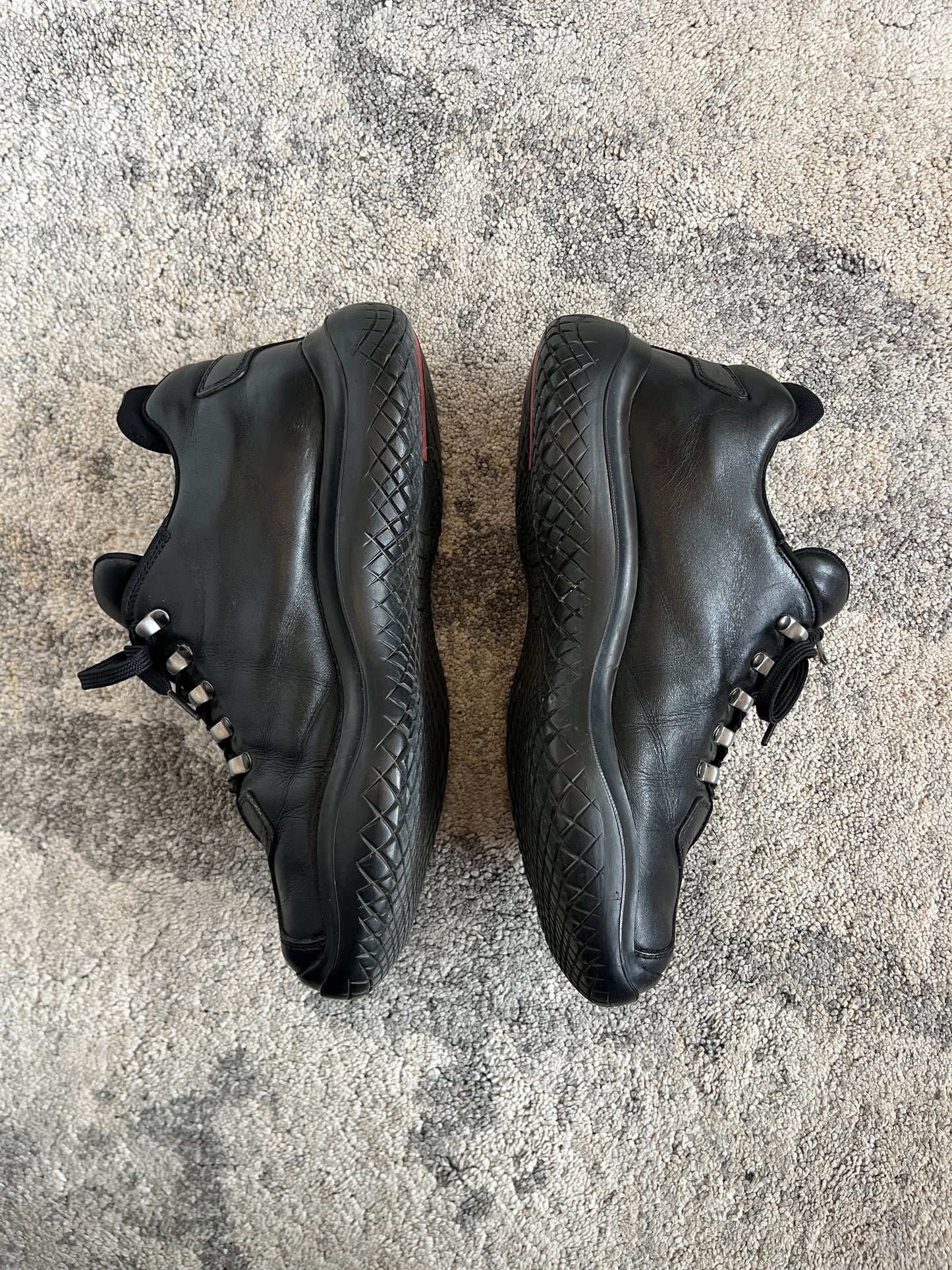 Prada FW1999 hiking vibram soles trainers