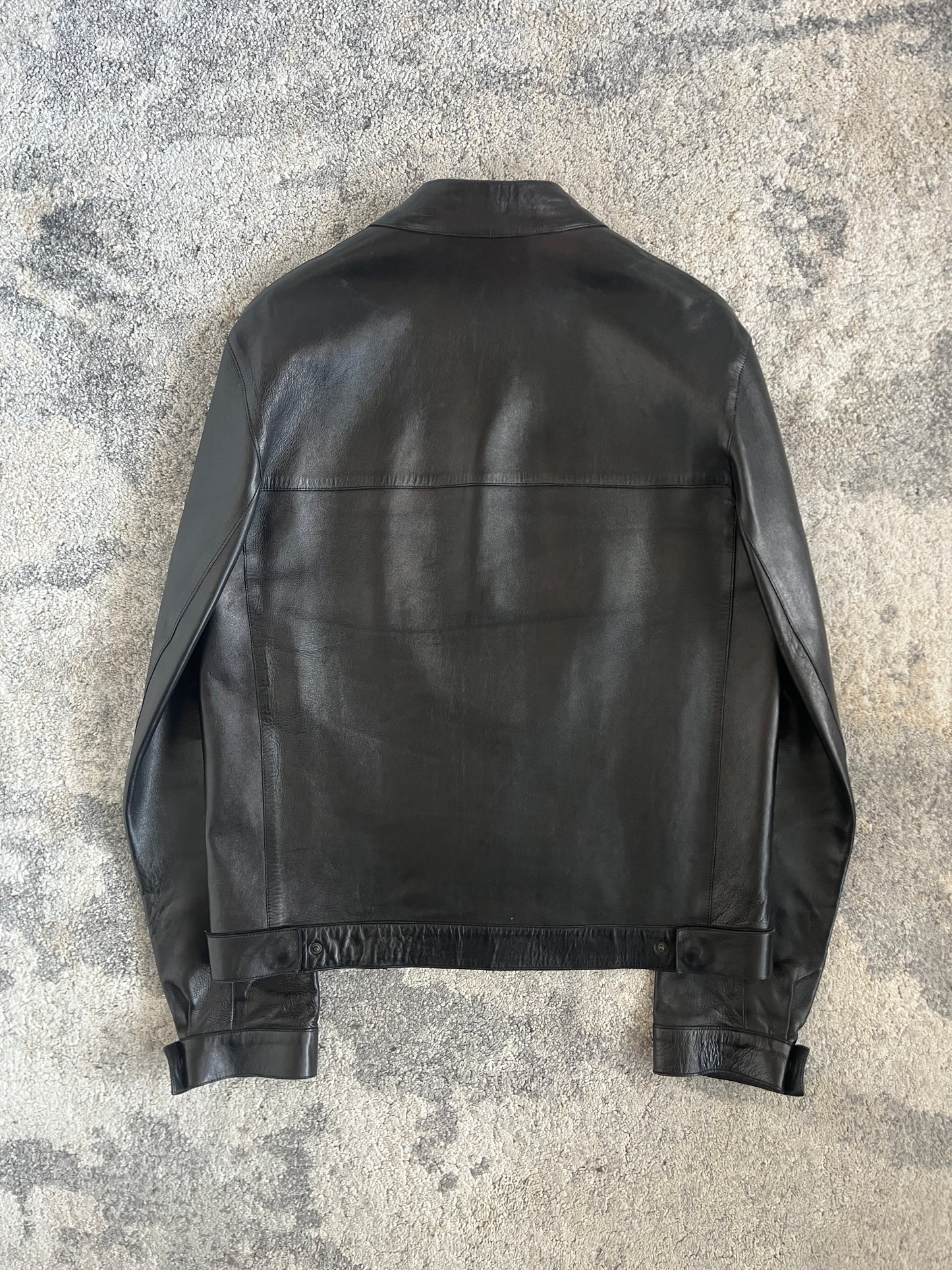 Prada SS1999 leather blazer jacket