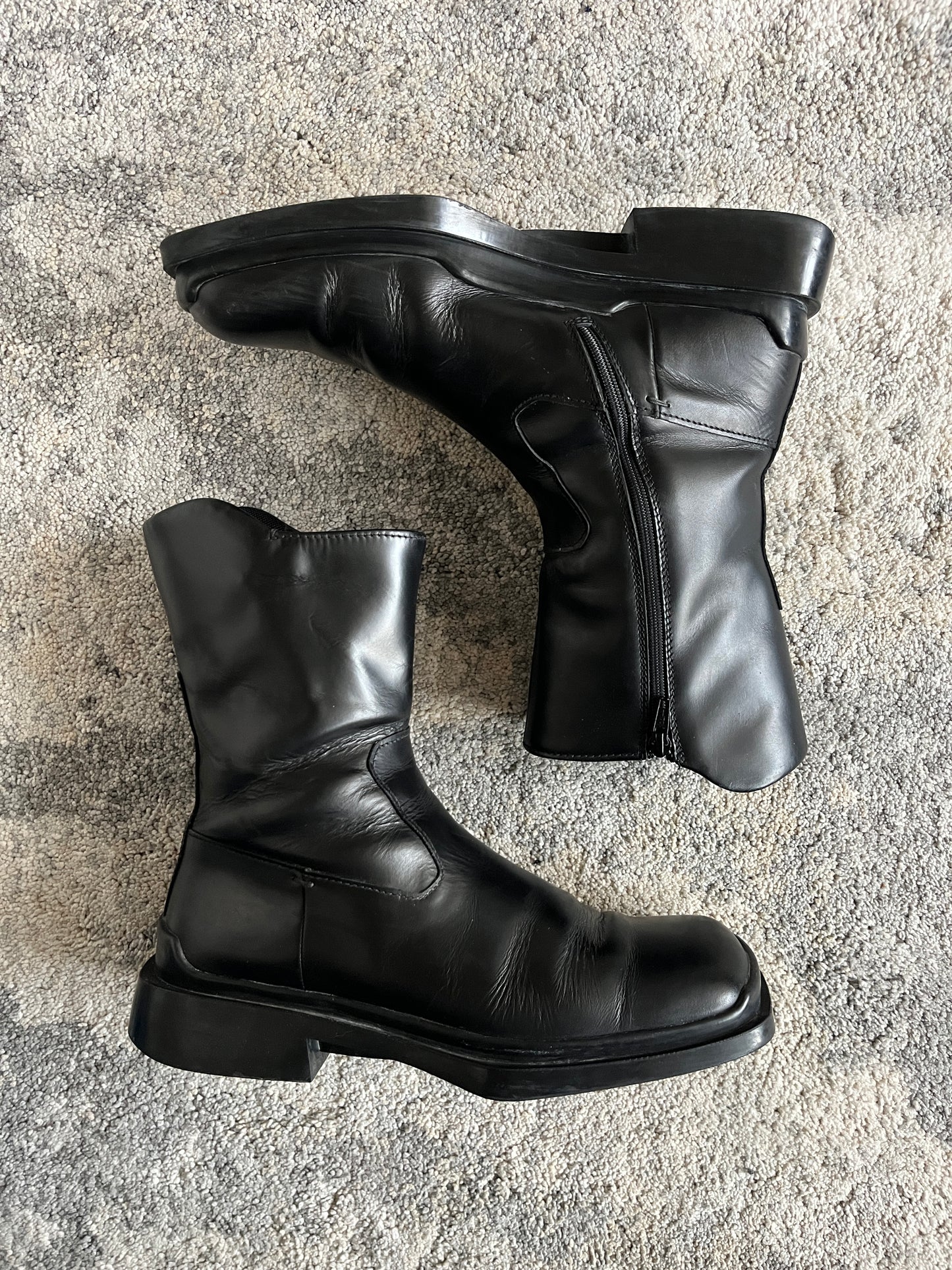 Prada FW1999 leather boots