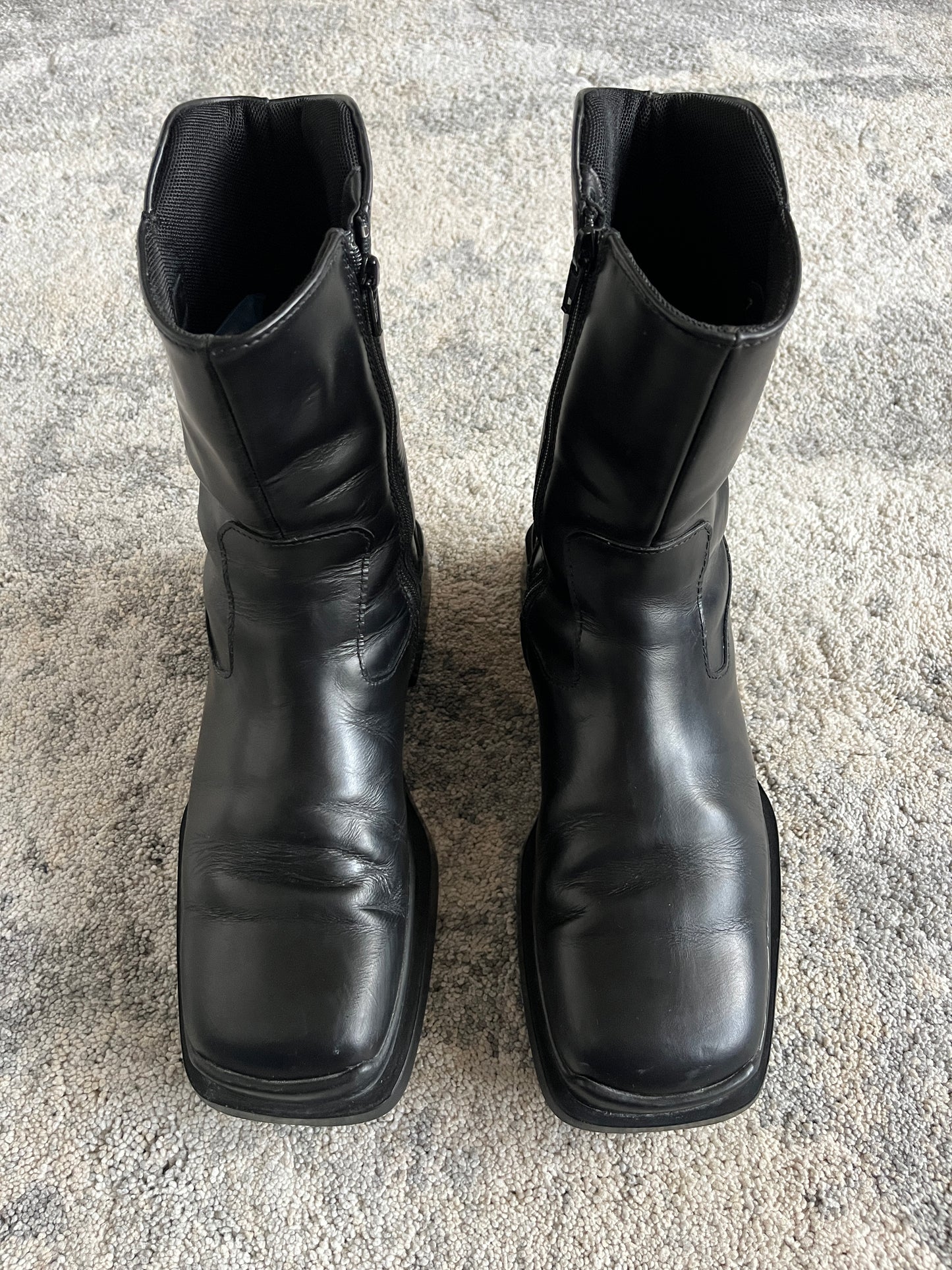 Prada FW1999 leather boots