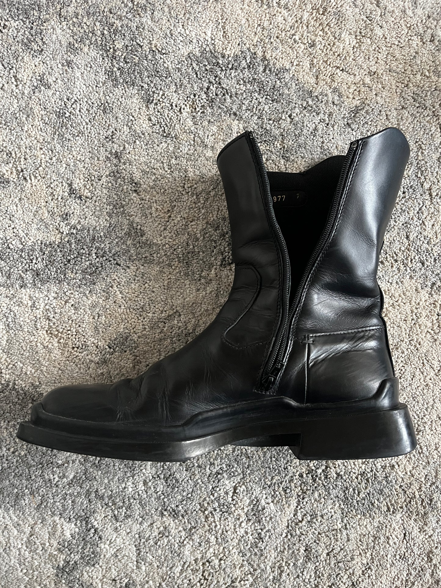 Prada FW1999 leather boots