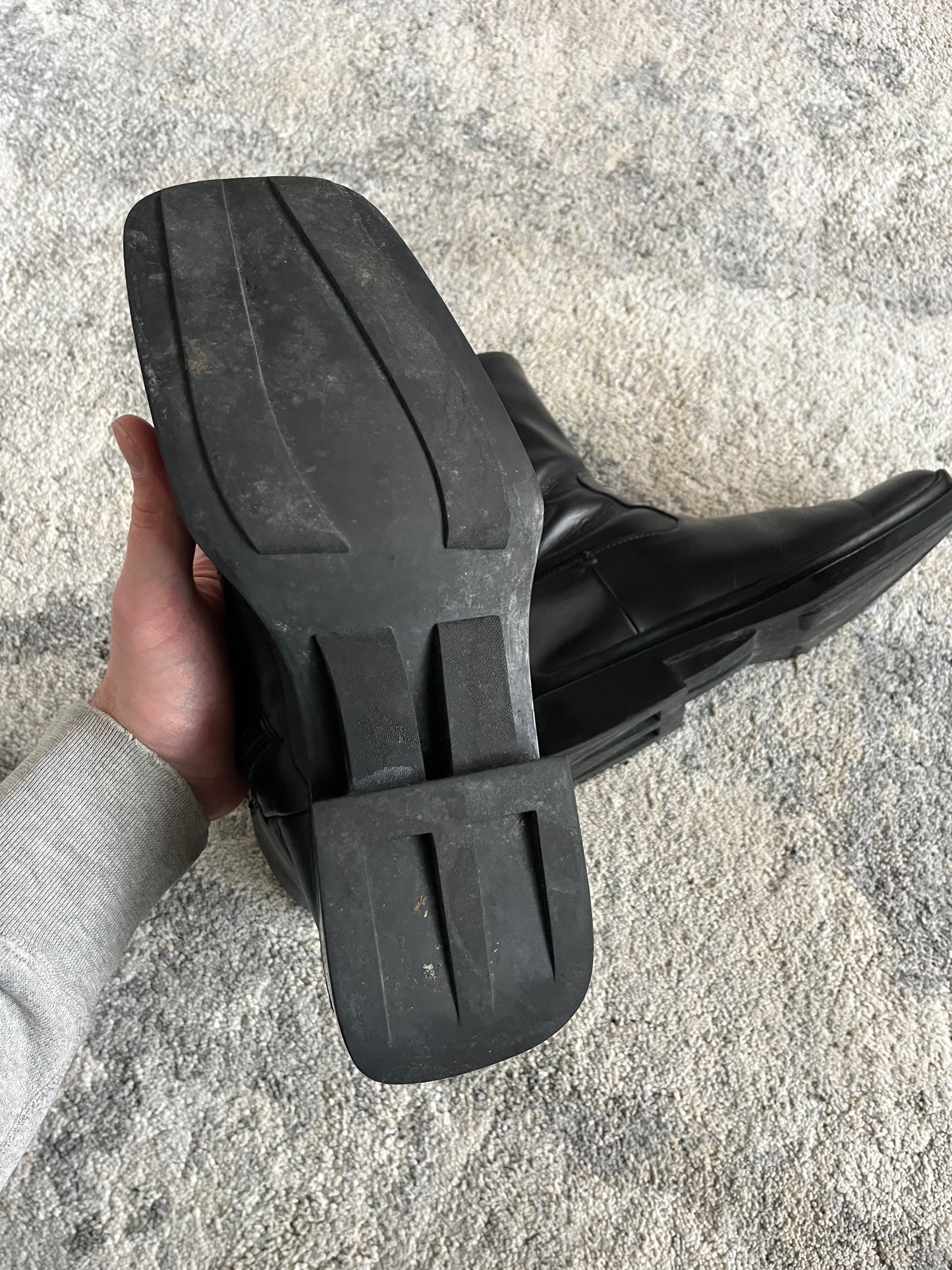 Prada FW1999 leather boots