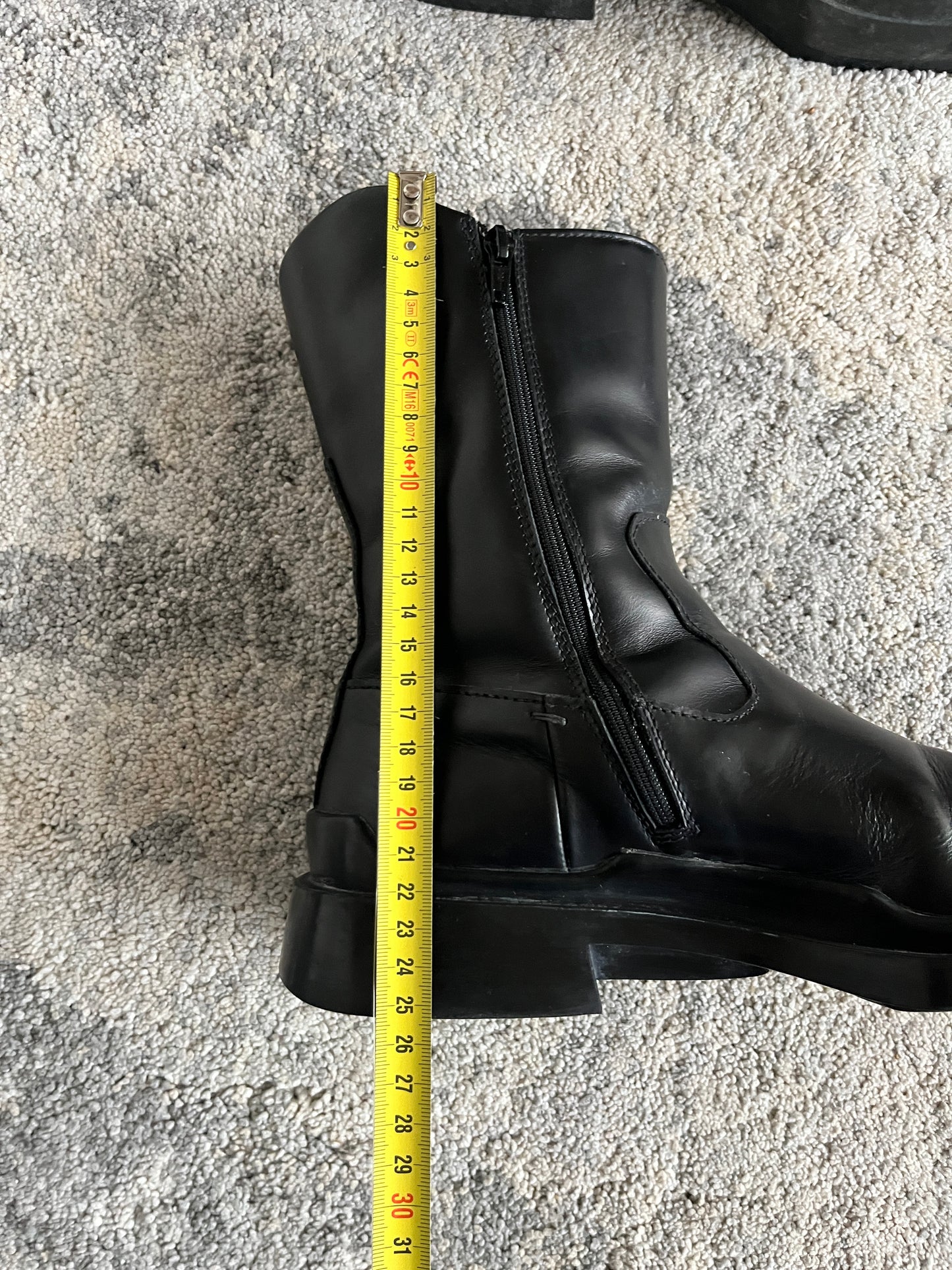 Prada FW1999 leather boots